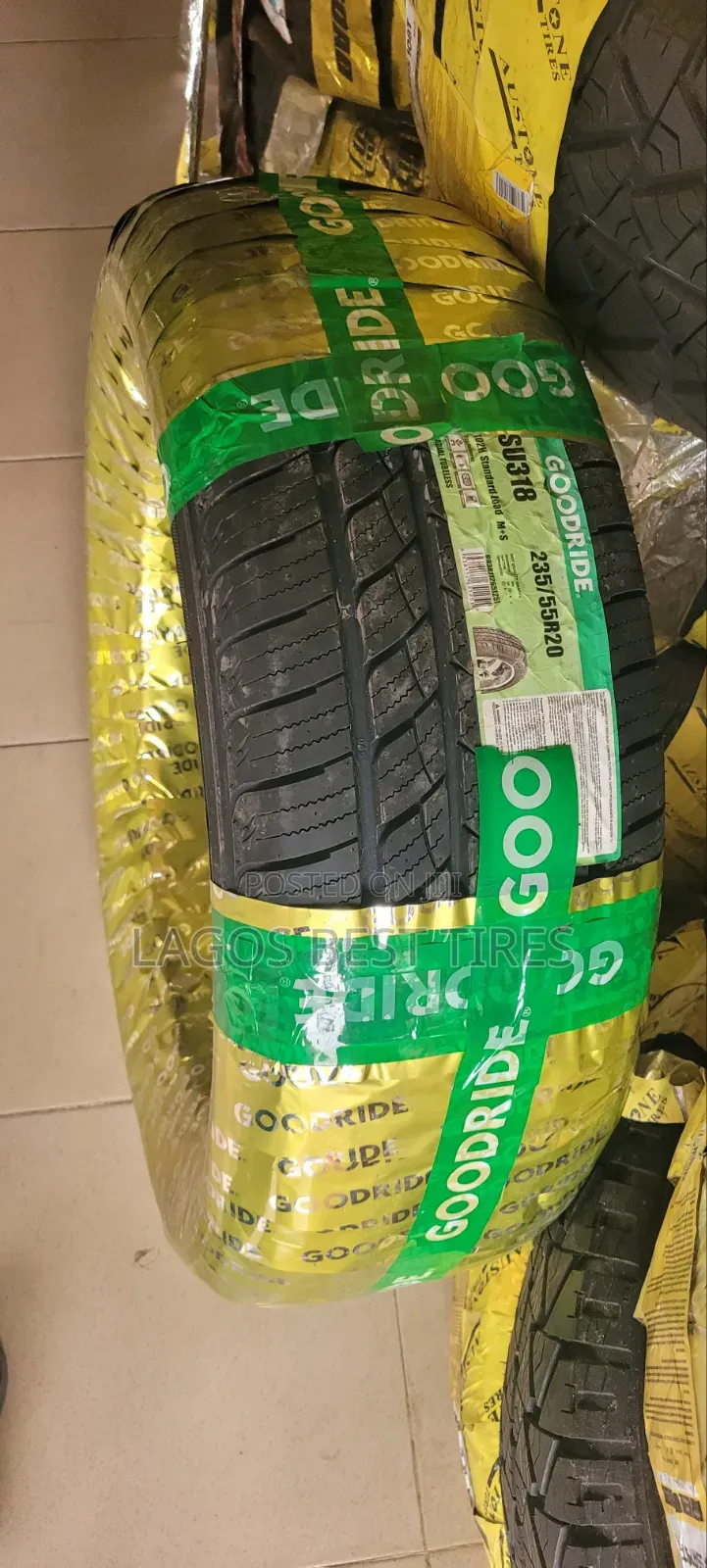 BrandNew Goodride SU318 235/55r20 –Premium All-Season 2 Years Warranty