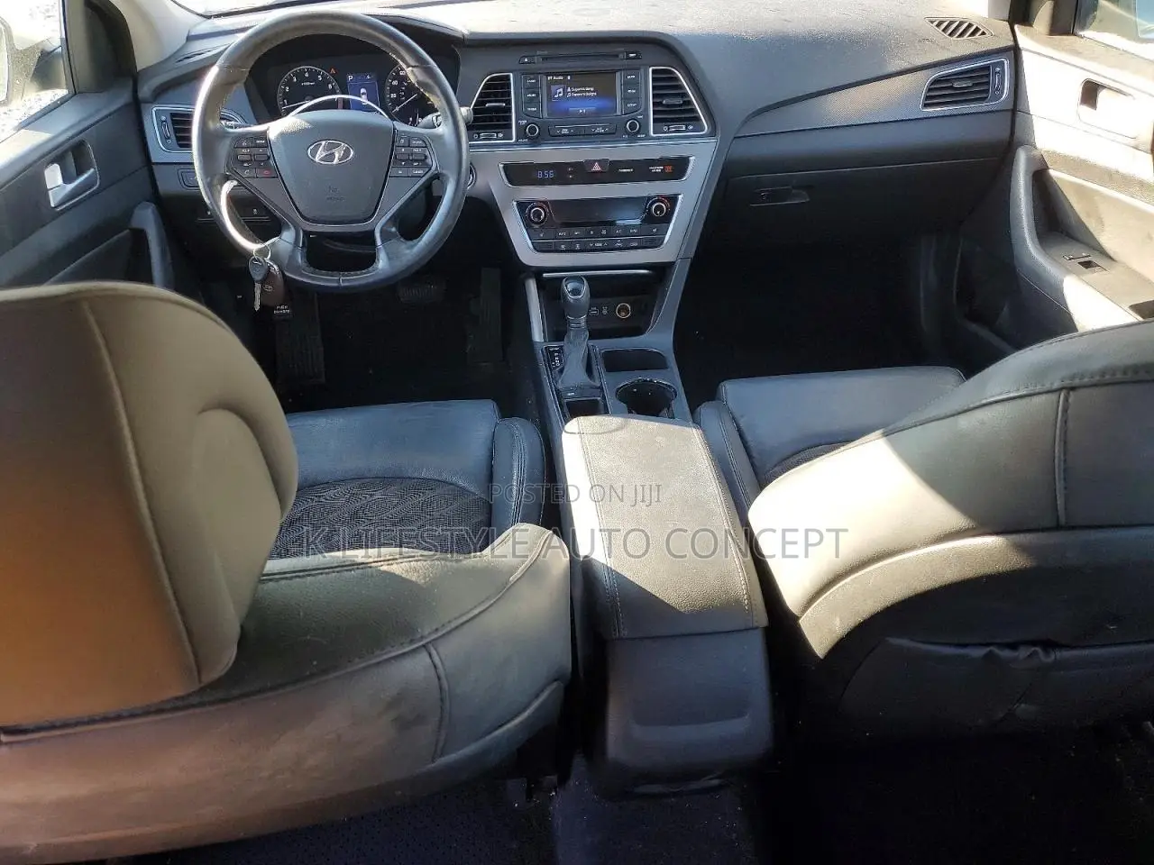 Hyundai Sonata Limited 2.0T Seban (2.0L 4cyl 6A) 2016 White
