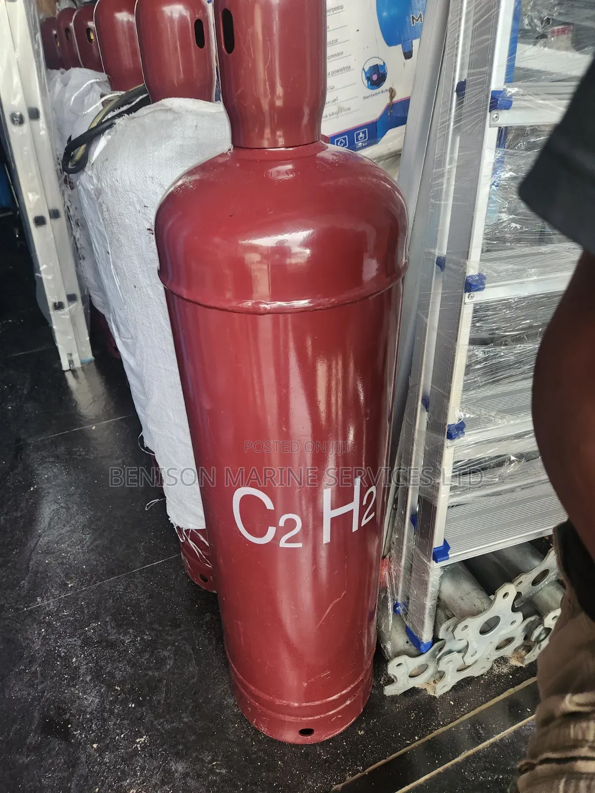 4 Cubic Industrial Acetylene (C2H2) Gas Cylinder With Content