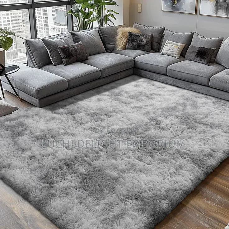  Square Fluffy Center Rug – Softness, Comfort Luxury for Your Home