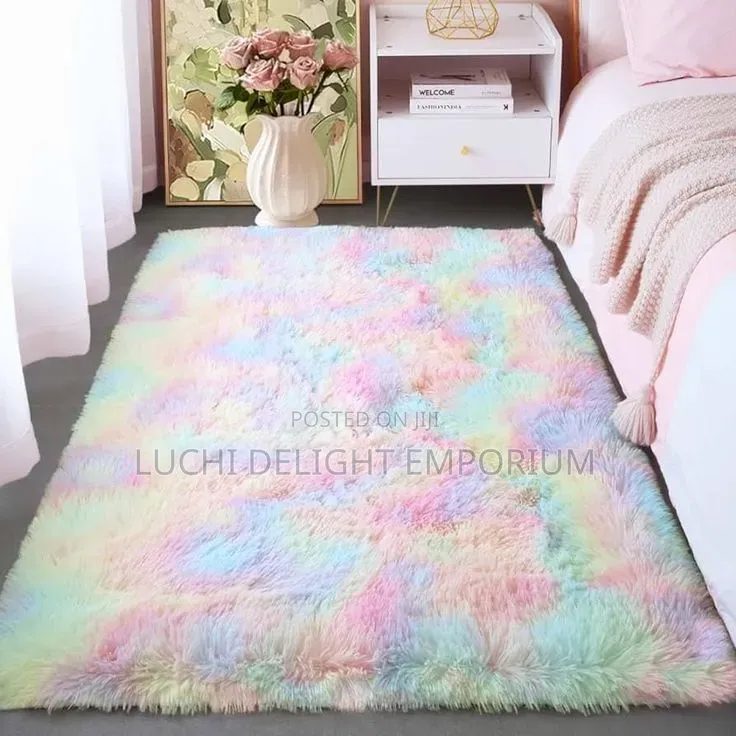 Beautiful Fluffy Fur Center Rug–Softness, Comfort Luxury for Your Home