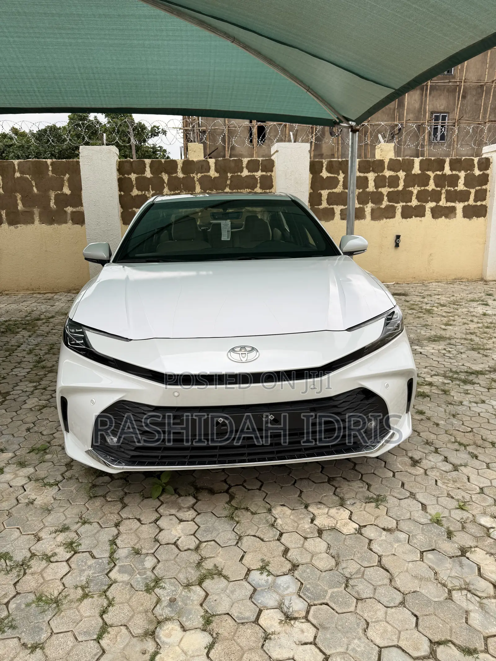 New Toyota Camry LE 2025 White