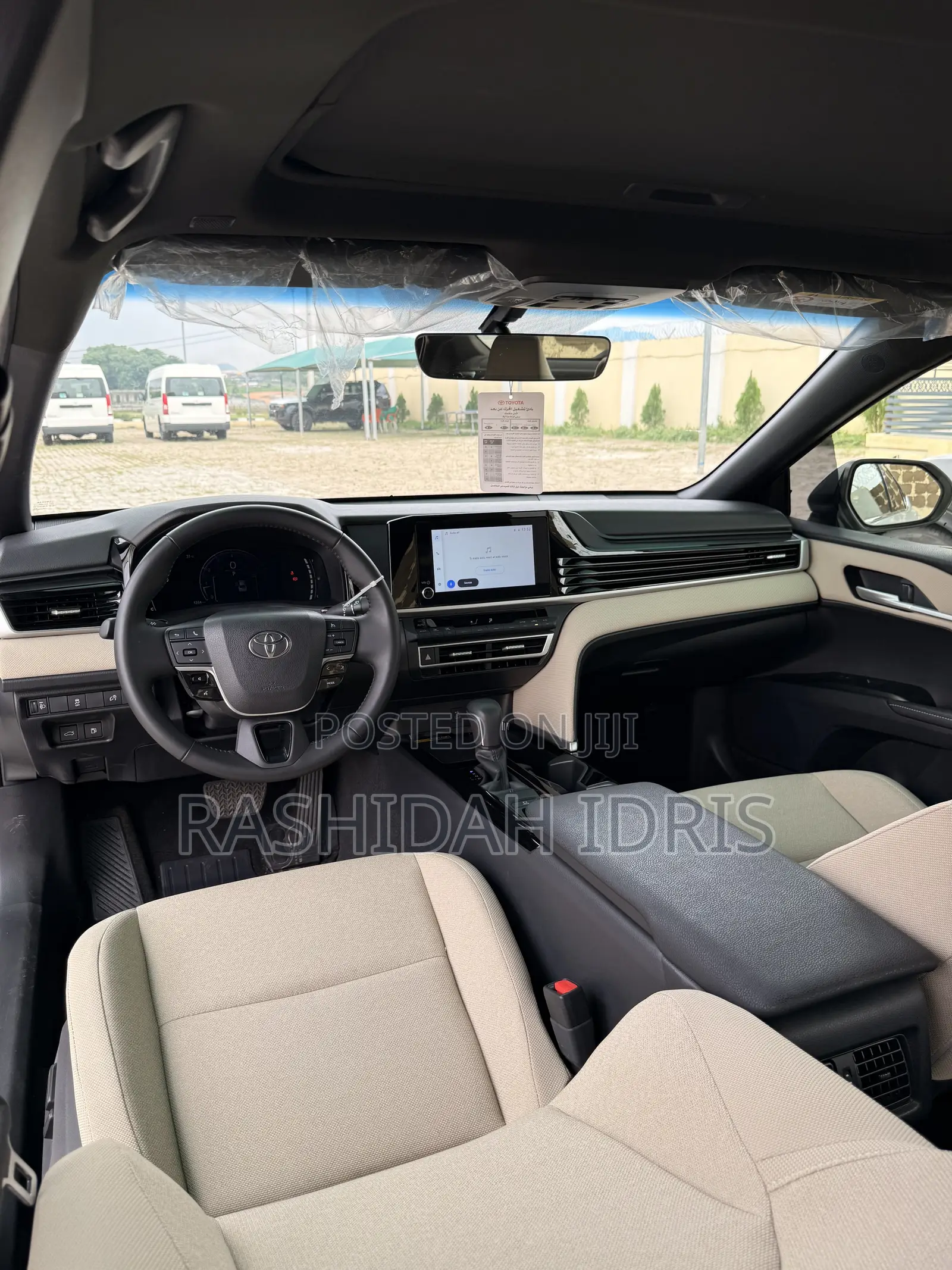 New Toyota Camry LE 2025 White