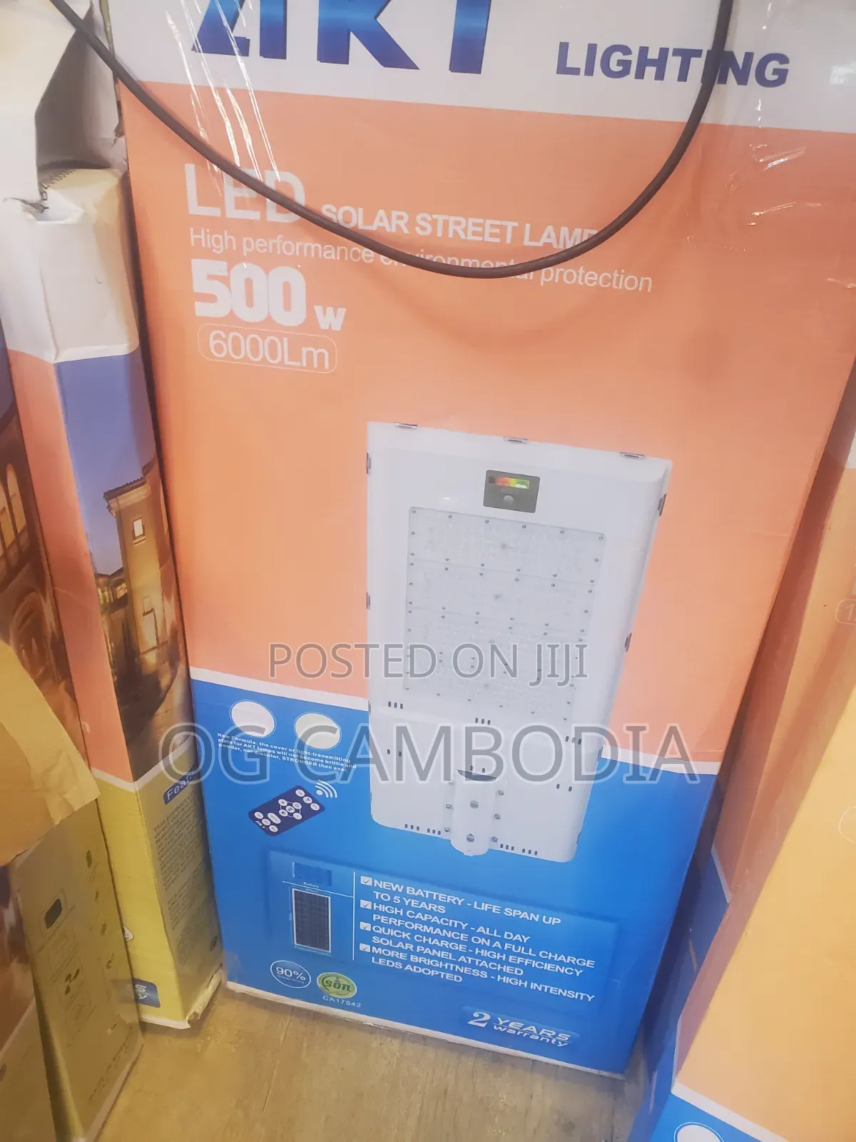 100w Akt All in One Solar Street Light Available With Promo Price