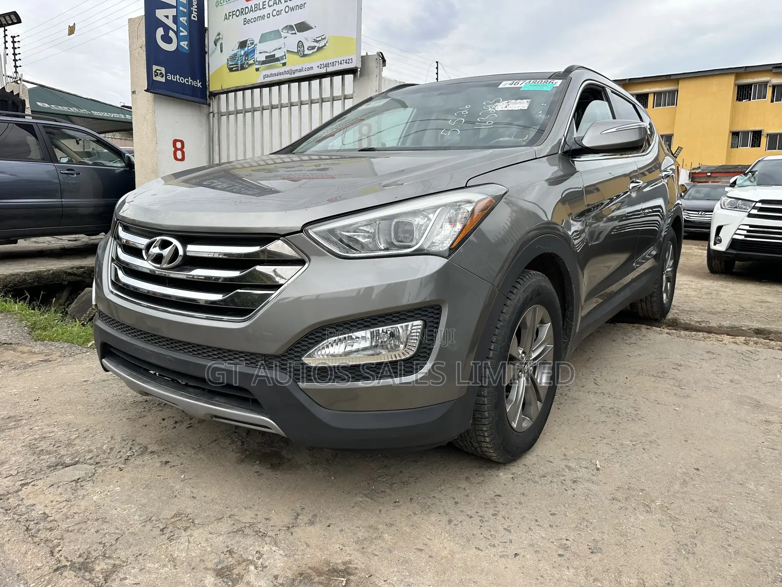 Hyundai Santa Fe GLS 4dr SUV (3.3L 6cyl 6A) 2014 Gray