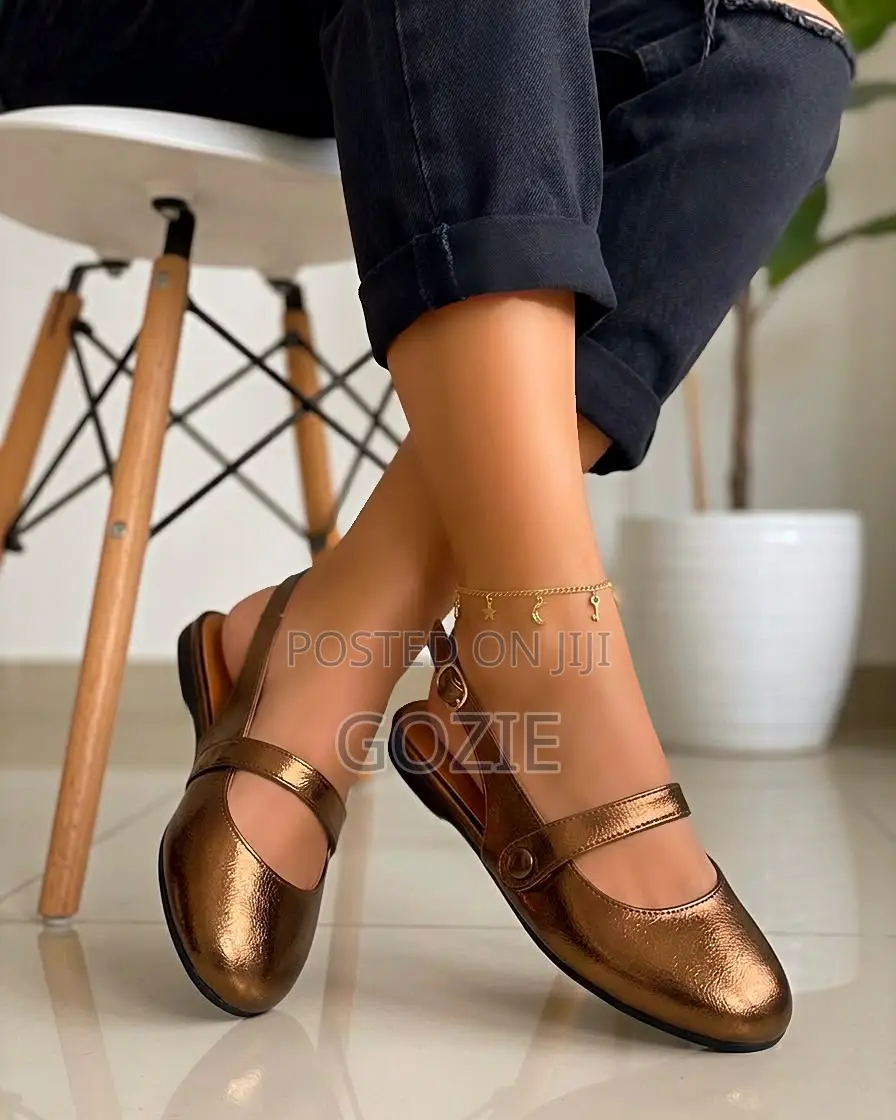 Beautiful Covered Front Flat Sandals