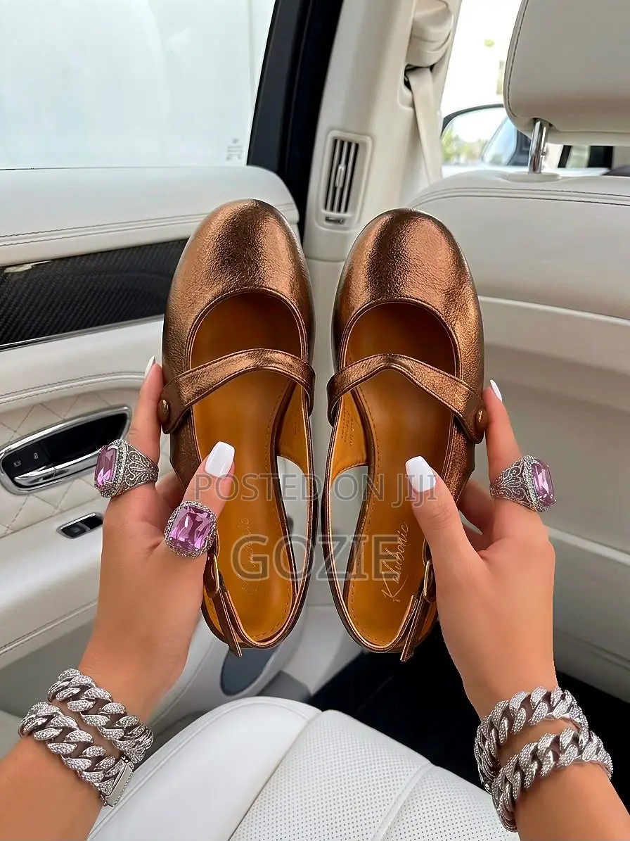 Beautiful Covered Front Flat Sandals