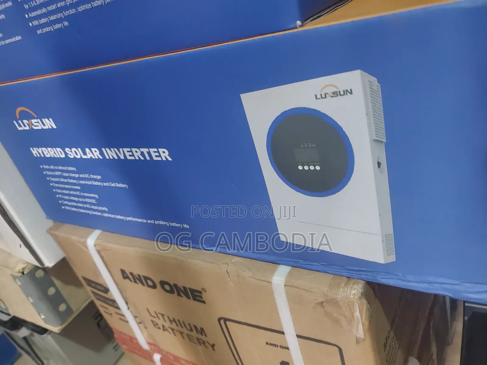 4.2kva 24v Luxury Hybrid Inverter Available With Promo Price