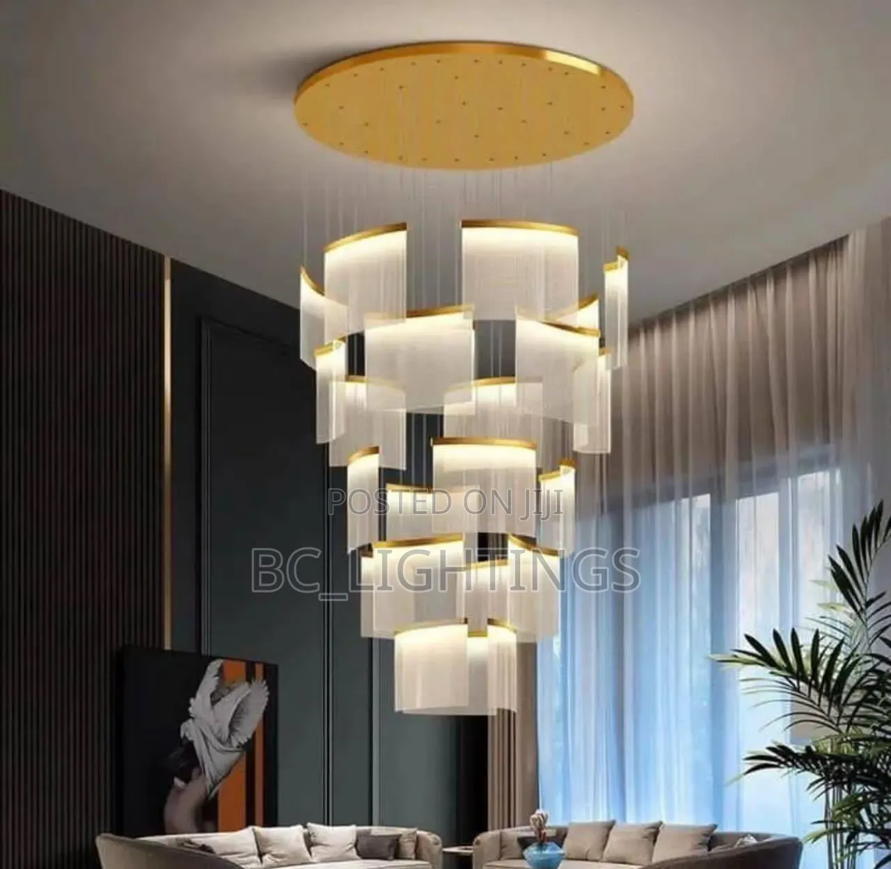 Duplex Chandelier Acrylic Light Simple Modern Nordic Creative Light