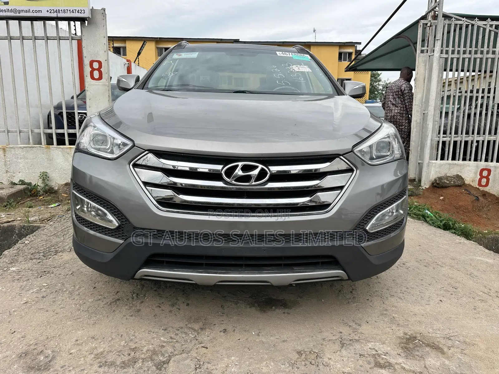 Hyundai Santa Fe GLS 4dr SUV (3.3L 6cyl 6A) 2014 Gray
