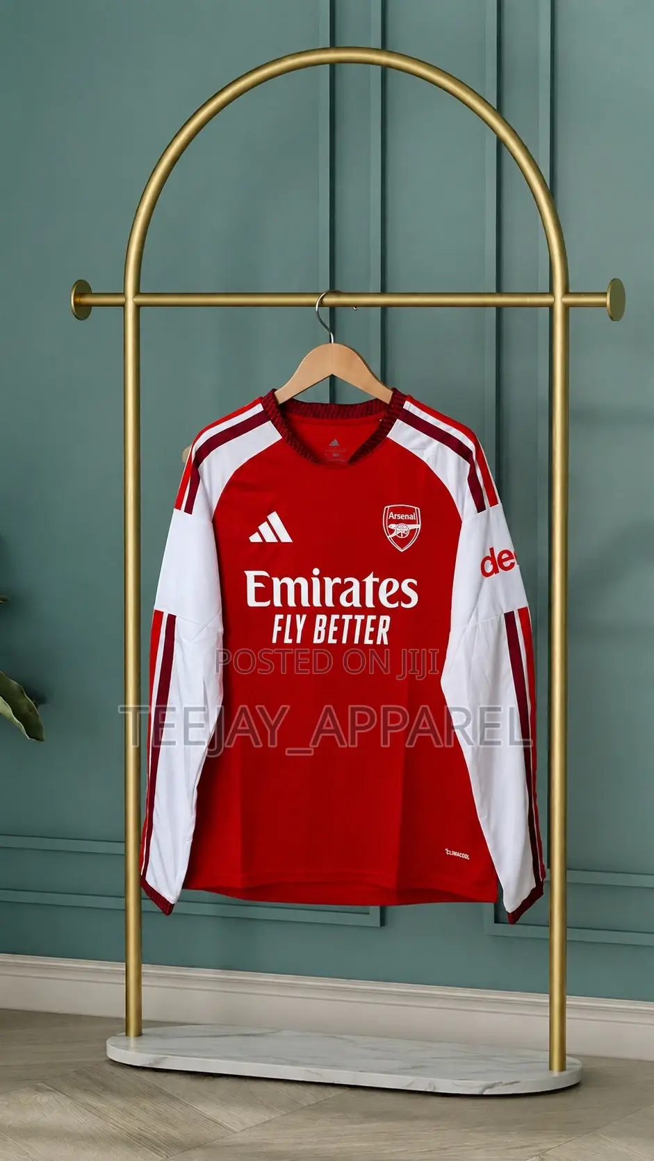 Arsenal Home Away Long Sleeve Jerseys