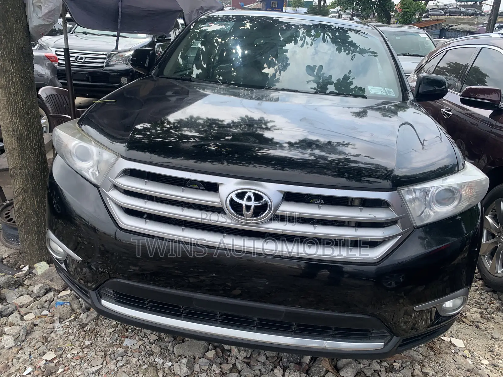 Toyota Highlander Limited 2012 Black