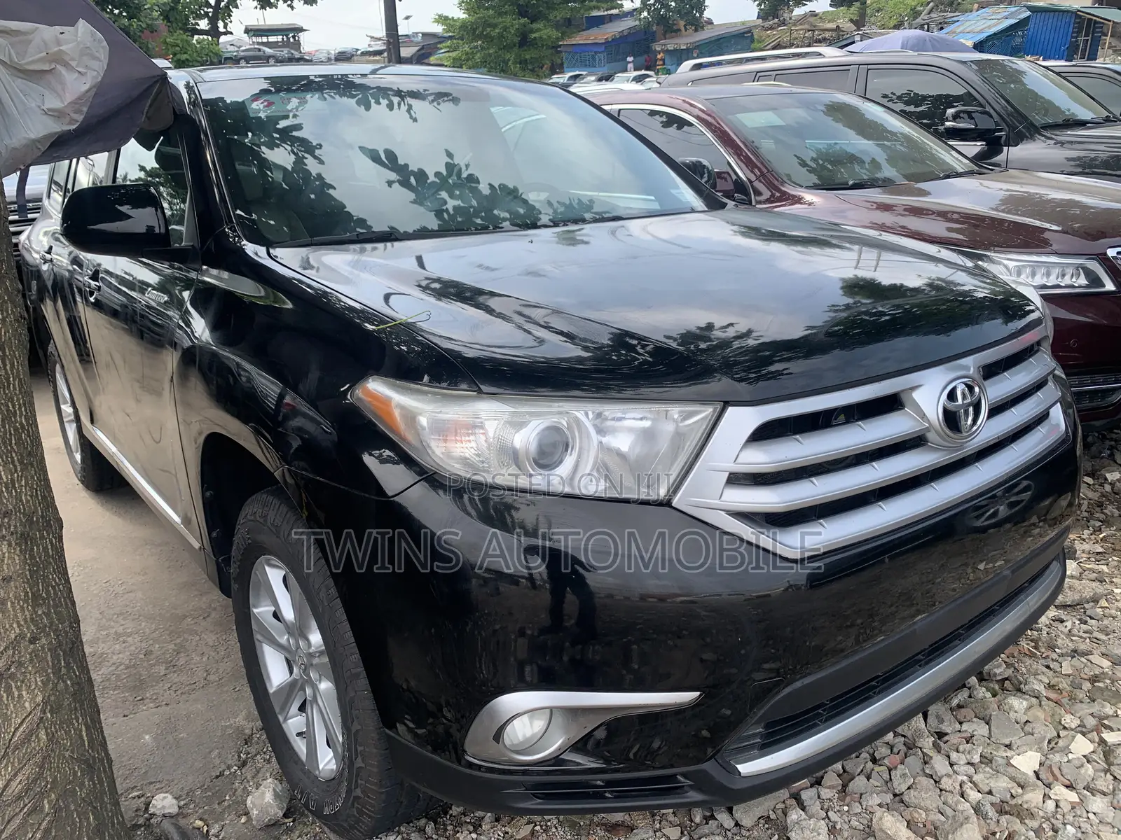 Toyota Highlander Limited 2012 Black