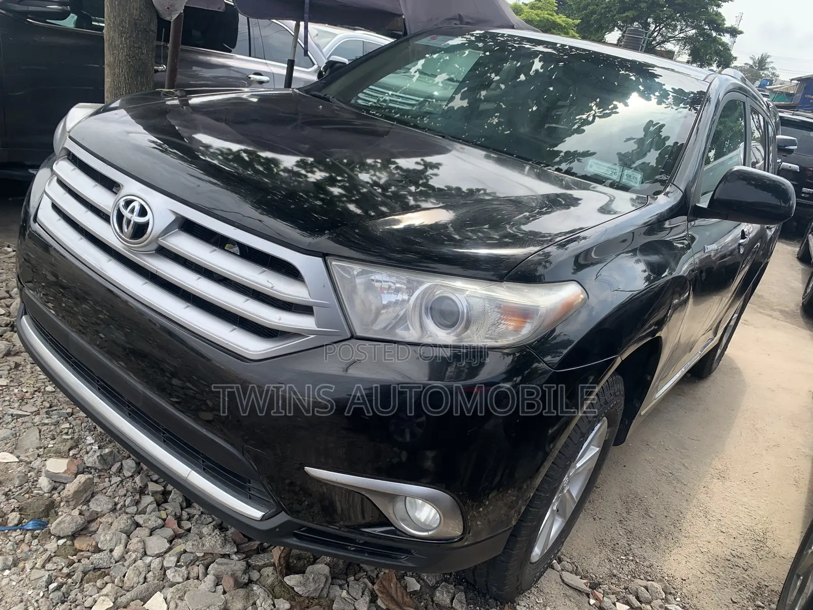 Toyota Highlander Limited 2012 Black