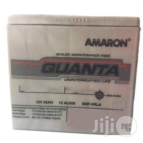 Quanta 26ah/12v SMF Deep Cycle Battery