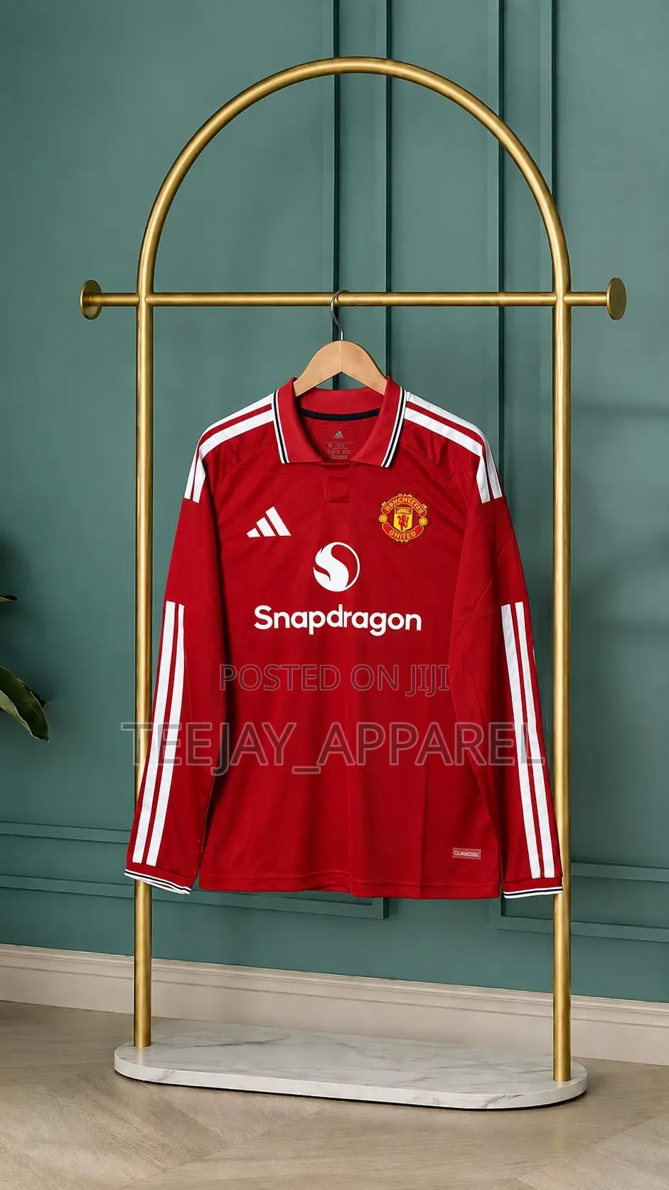 Manchester United Long Sleeve Jersey