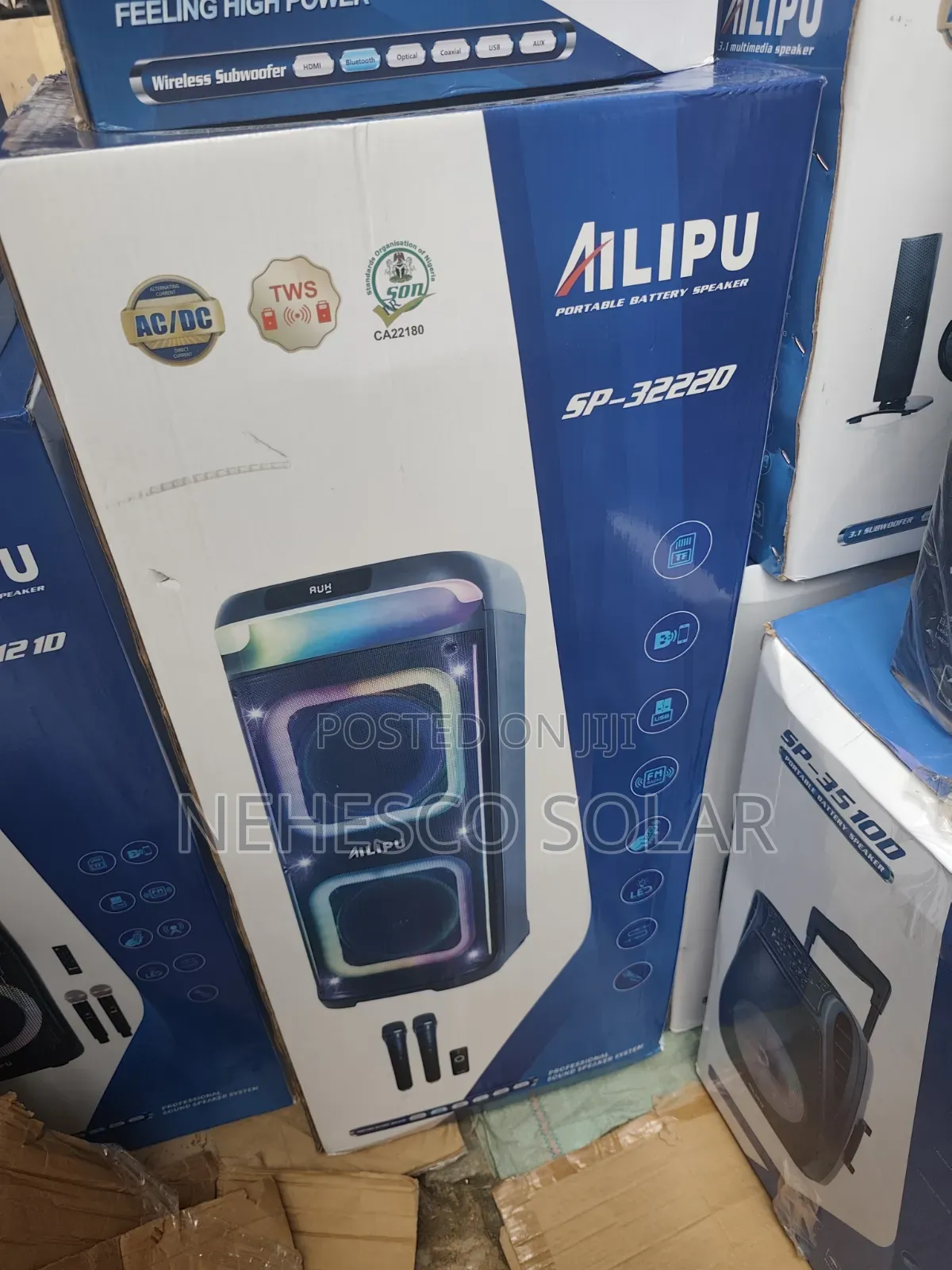 AILIPU SP-3222D Powerful Bluetooth Speaker With Deep Bass