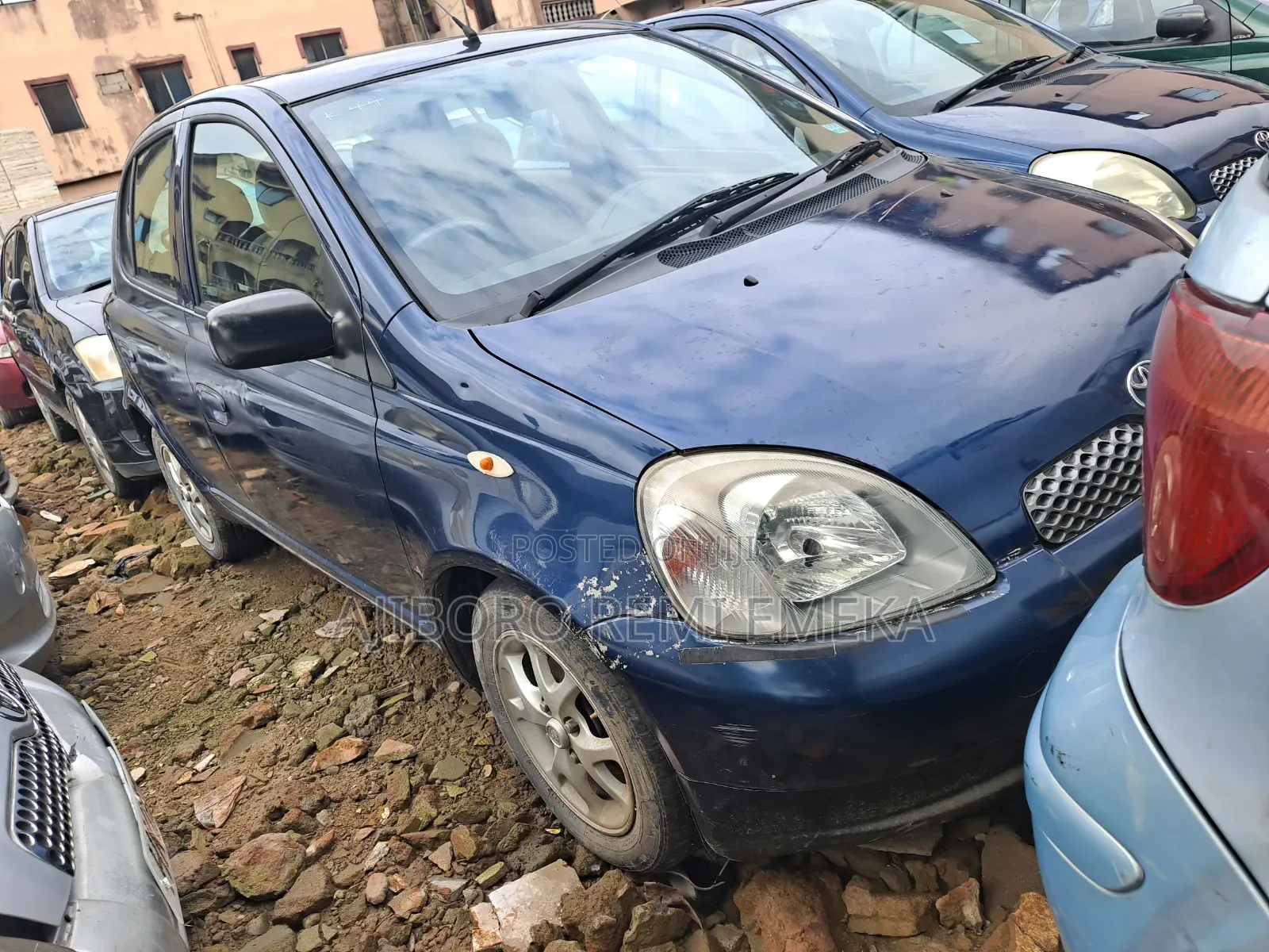 Toyota Yaris 2003 Blue