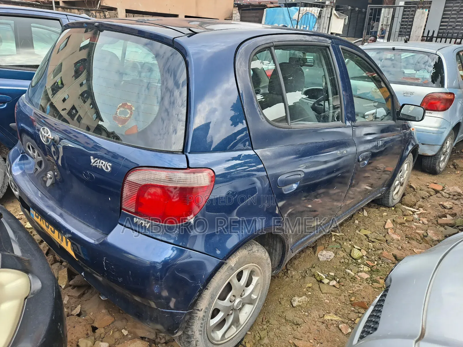 Toyota Yaris 2003 Blue