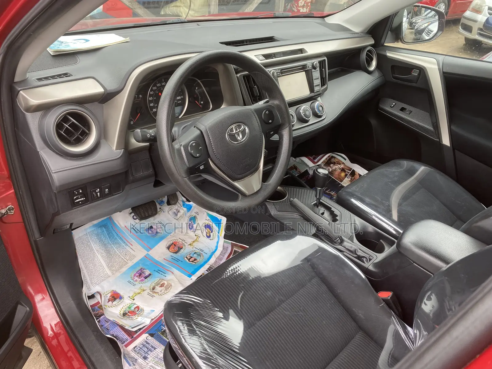 Toyota RAV4 LE 4dr SUV AWD (2.5L 4cyl 6A) 2015 Red