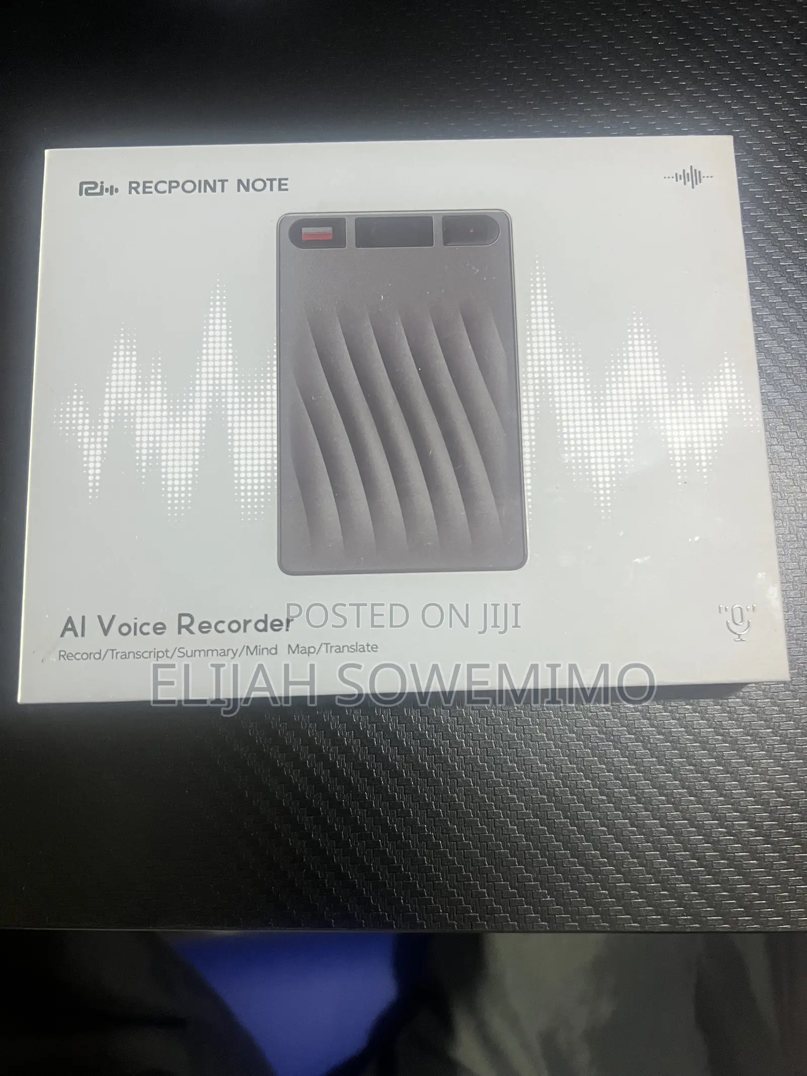 Open Box RecPoint AI Voice Recorder