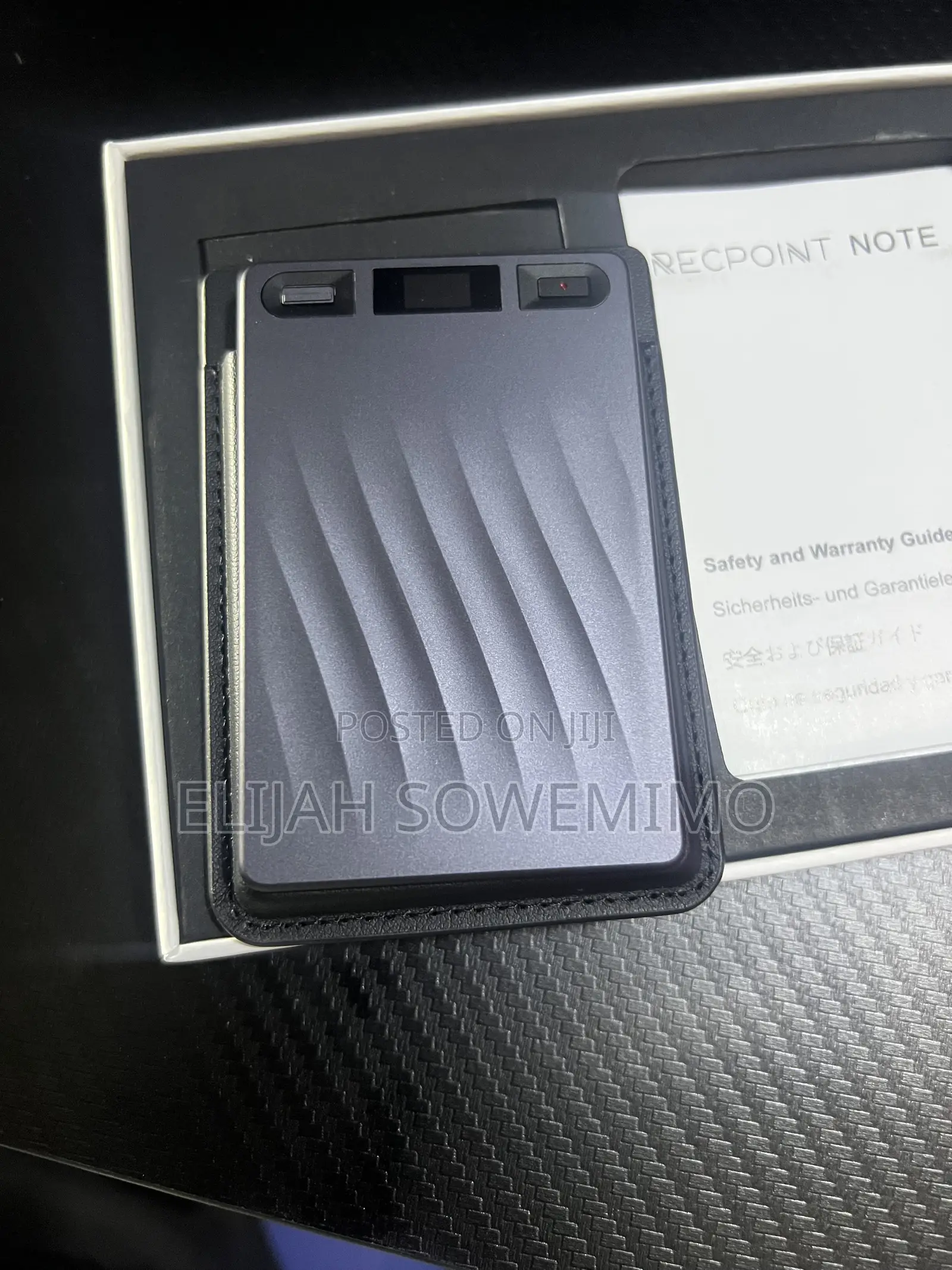 Open Box RecPoint AI Voice Recorder