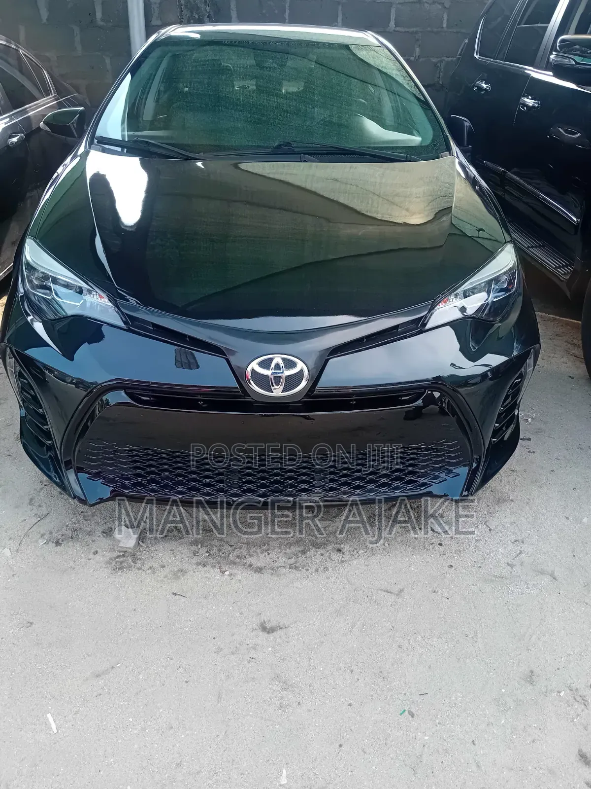 Toyota Corolla 2017 Black