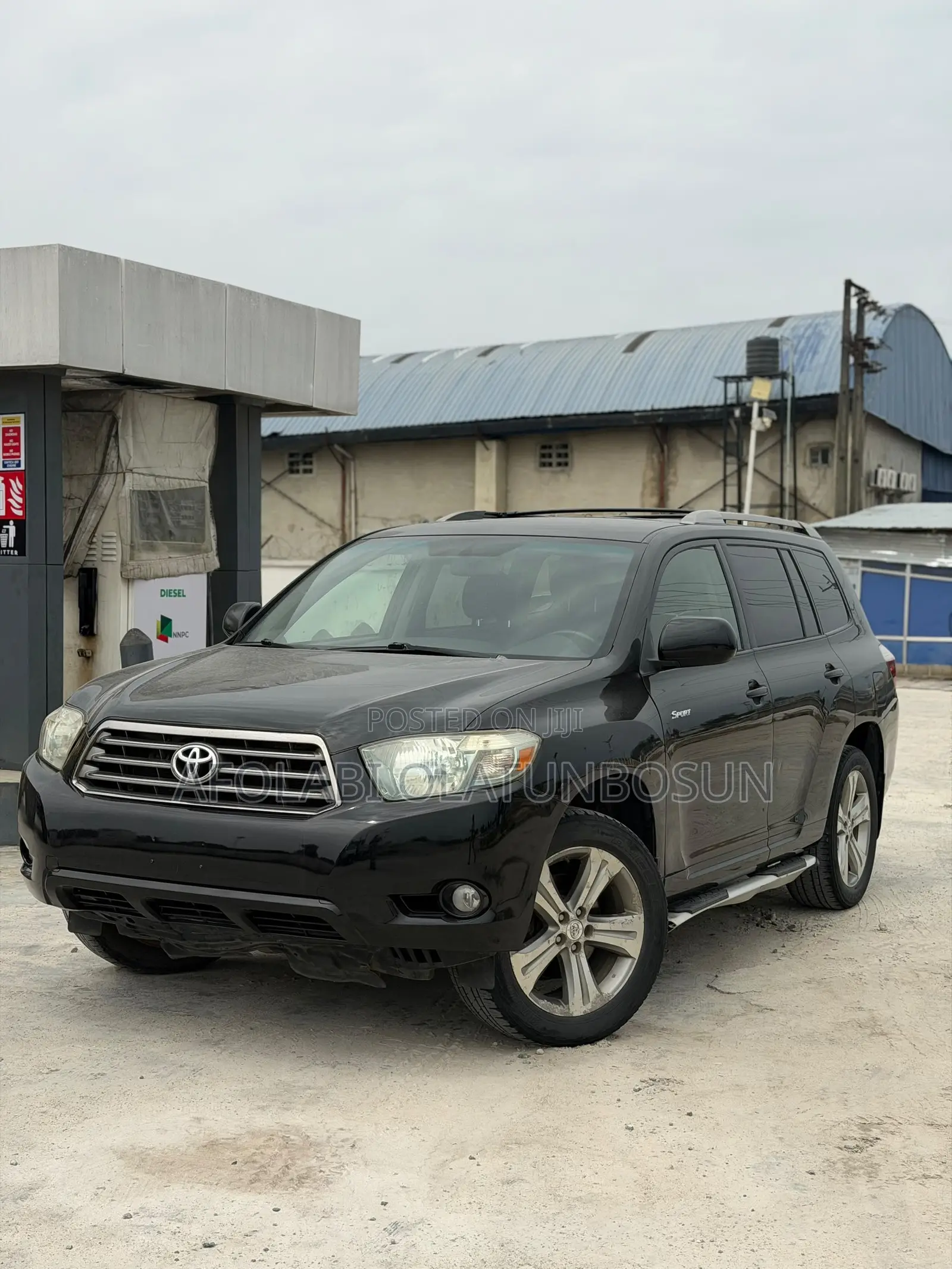 Toyota Highlander Sport 2010 Black