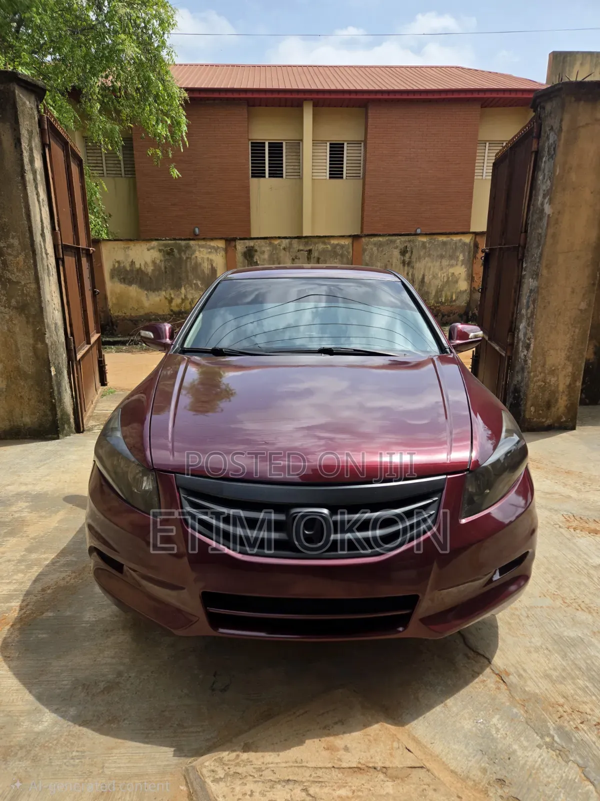 Honda Accord 2012 Burgundy