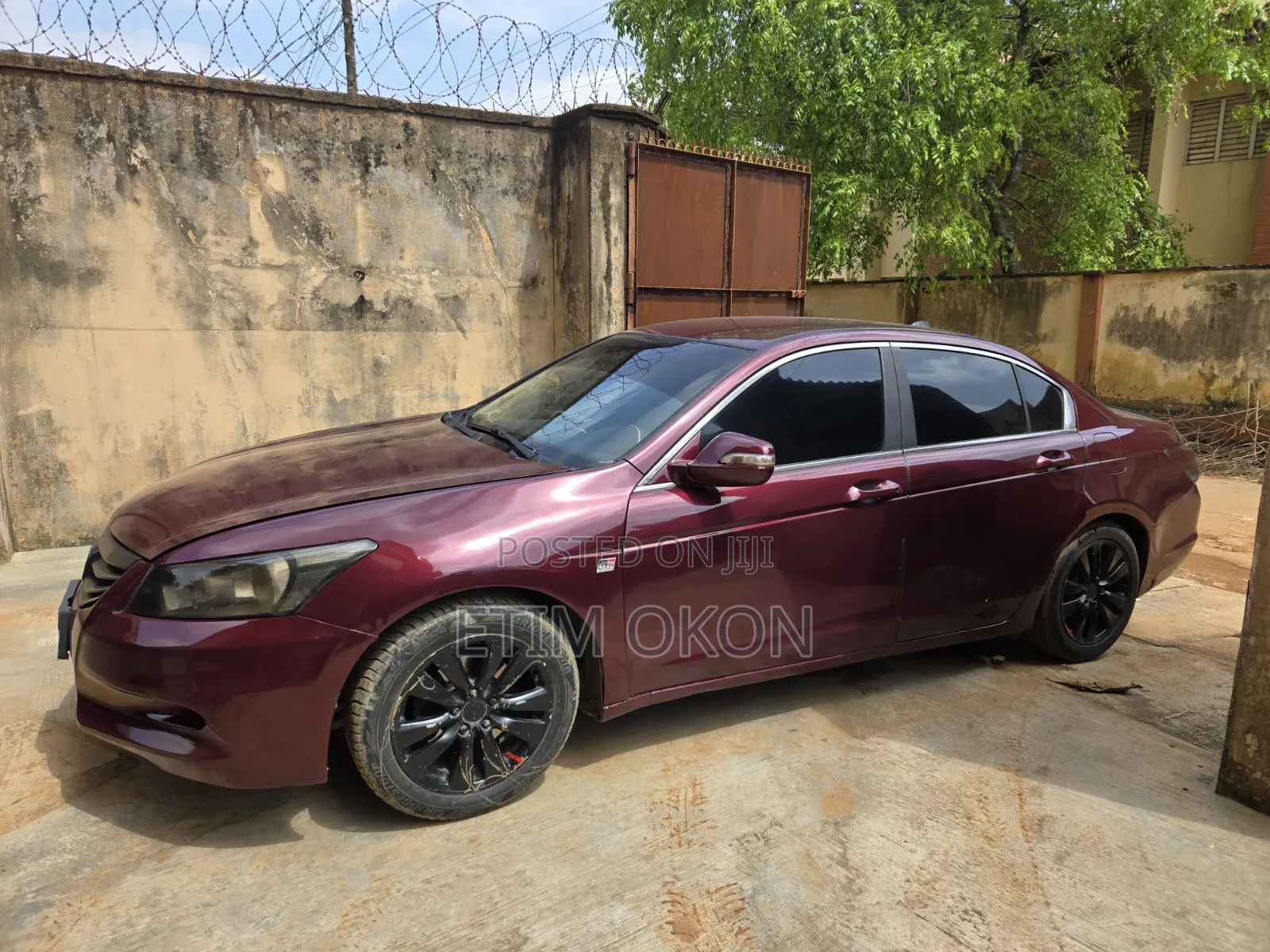 Honda Accord 2012 Burgundy