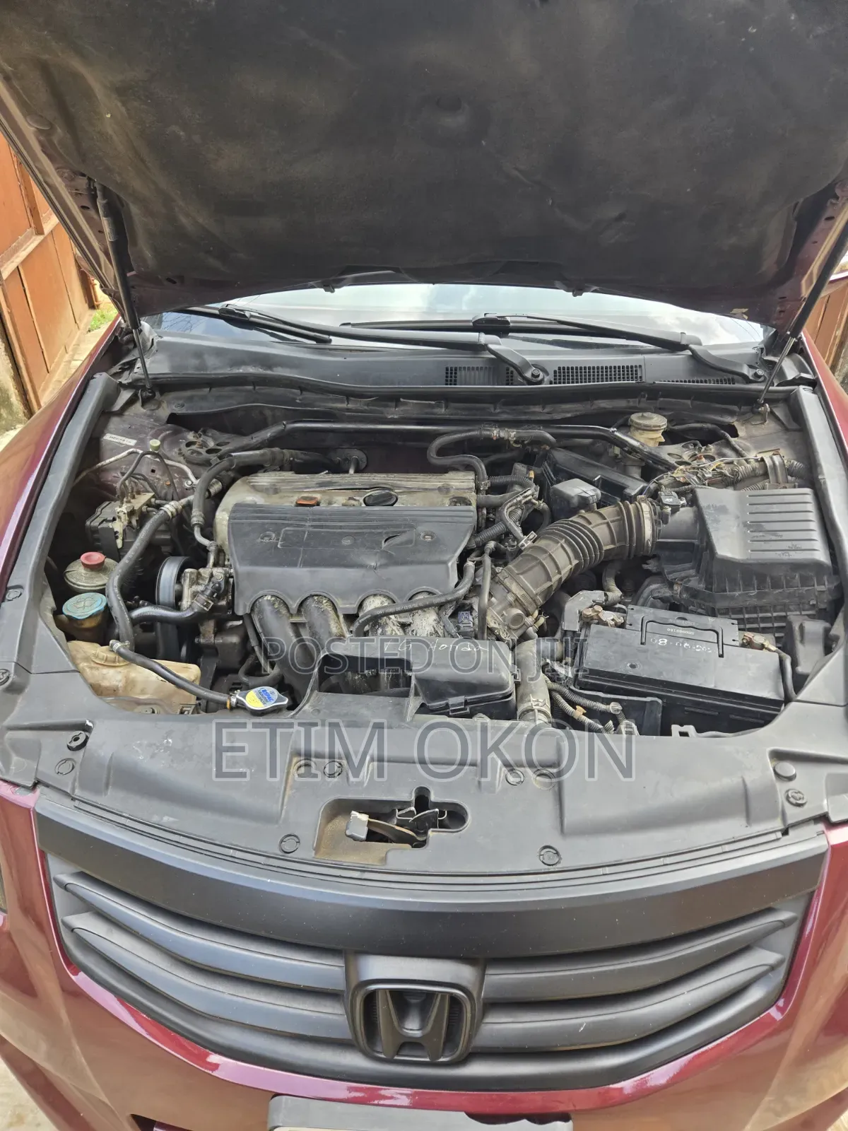 Honda Accord 2012 Burgundy