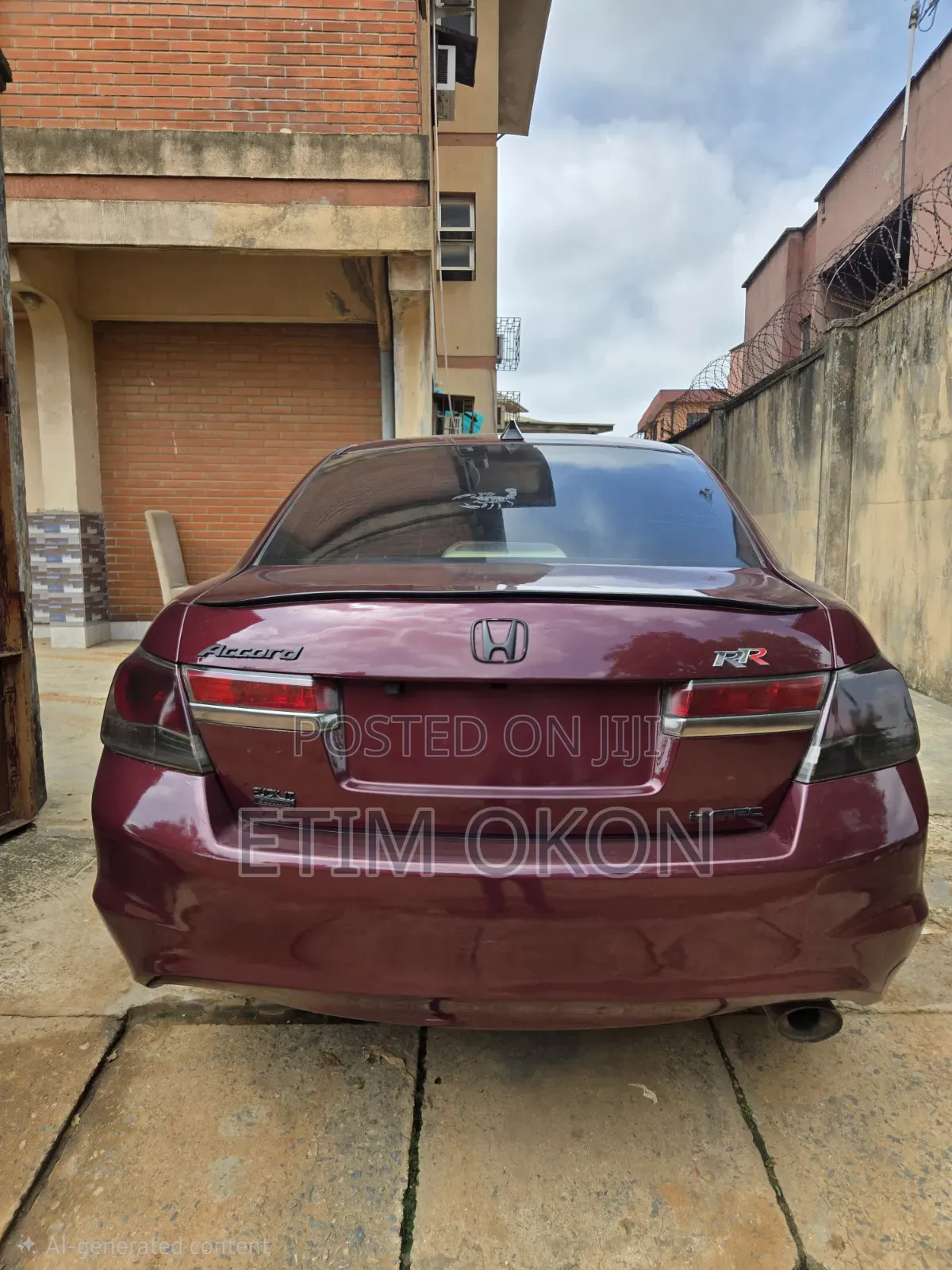 Honda Accord 2012 Burgundy