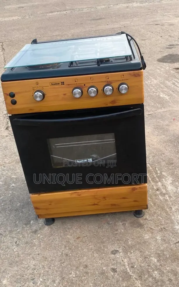 Scanfrost 2+2 (2 Gas and 2 Hot Plates With Oven and Grill