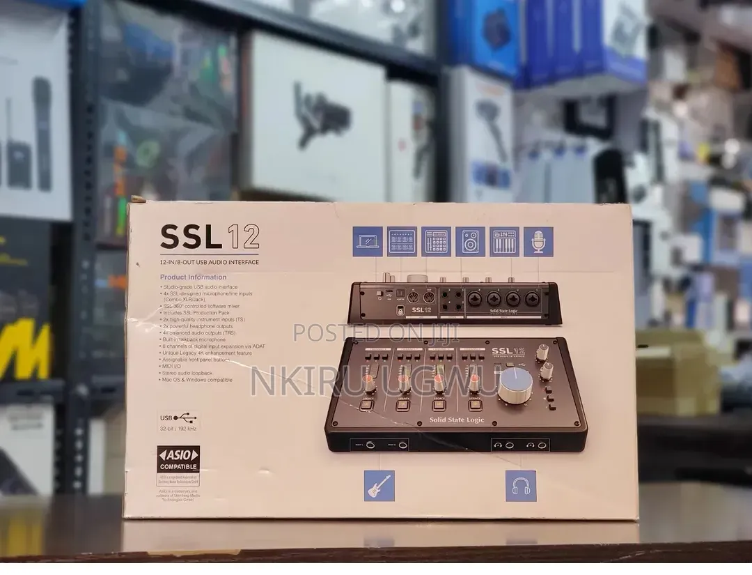 SSL 12 Soundcard (Audio Interface)