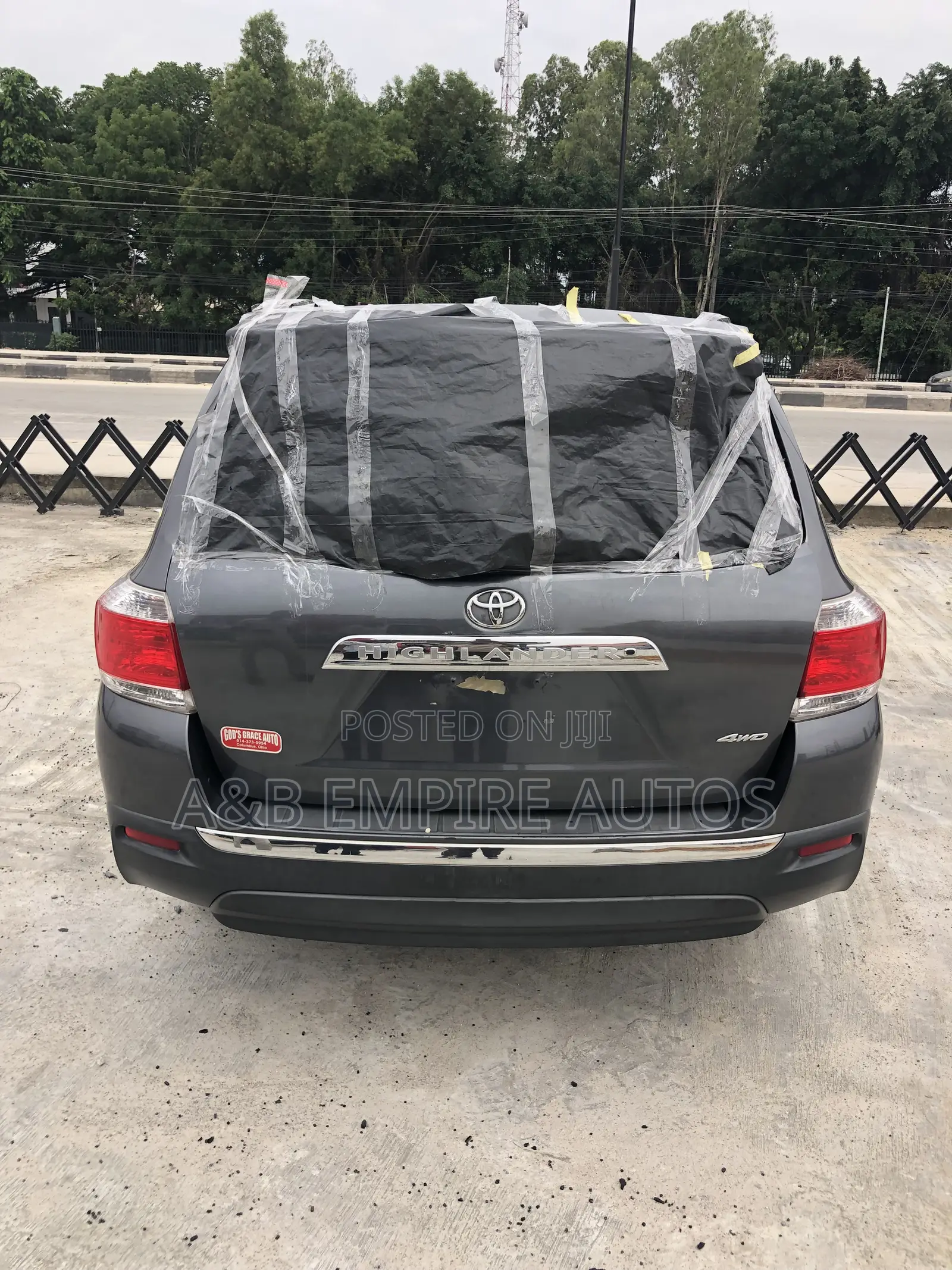 Toyota Highlander 2011 Gray