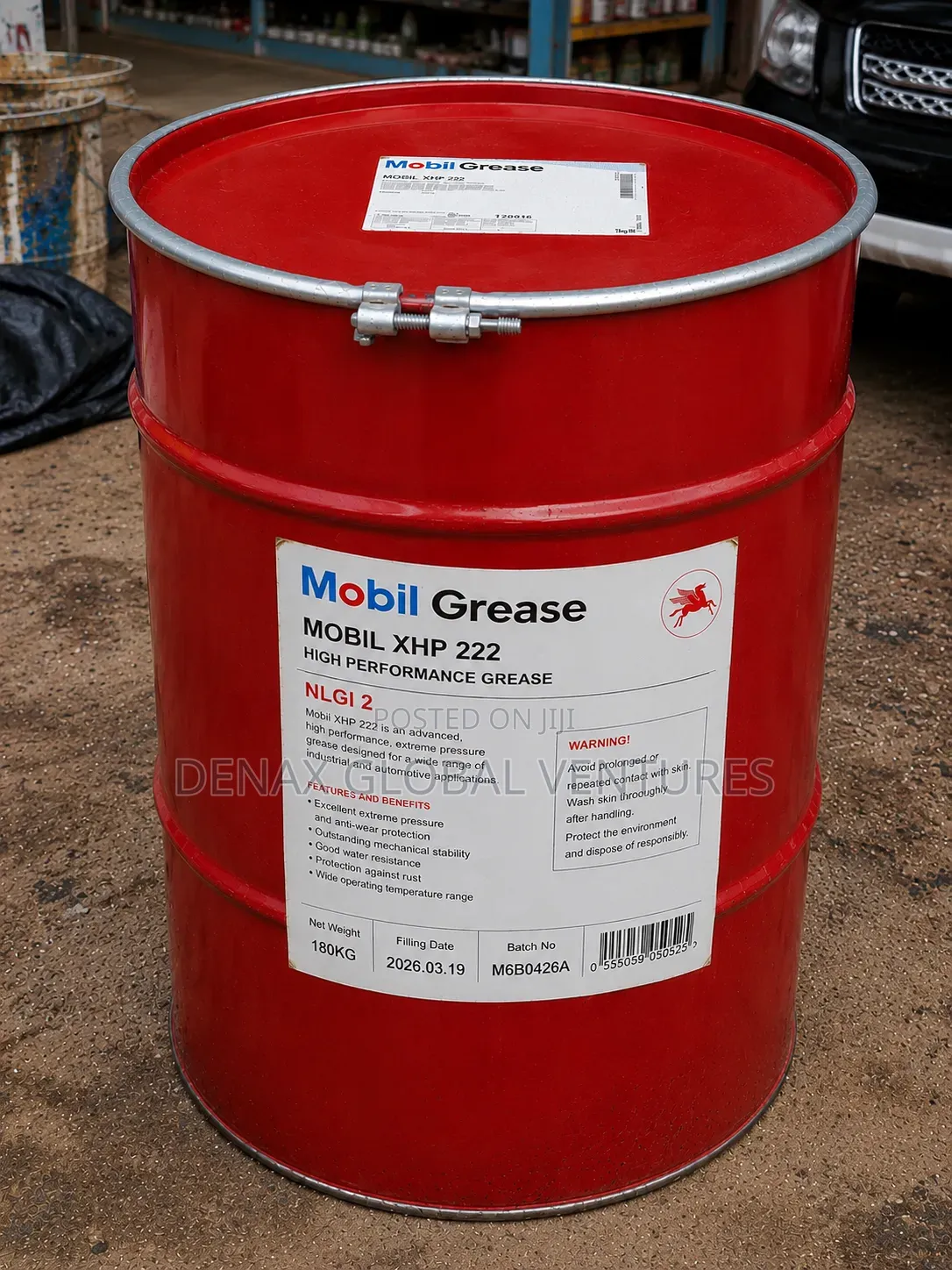 Mobil XHP 222 Industrial Grease 180kg
