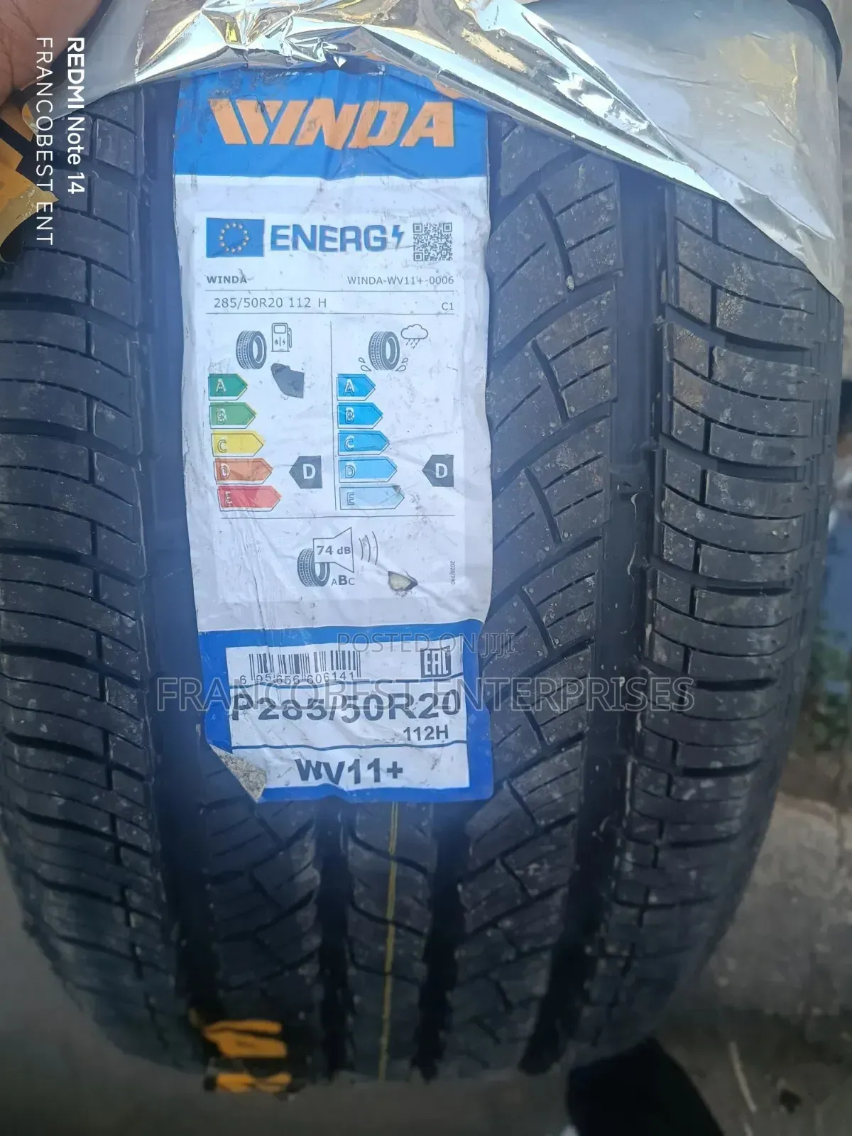 285/50r20 Winda Tire