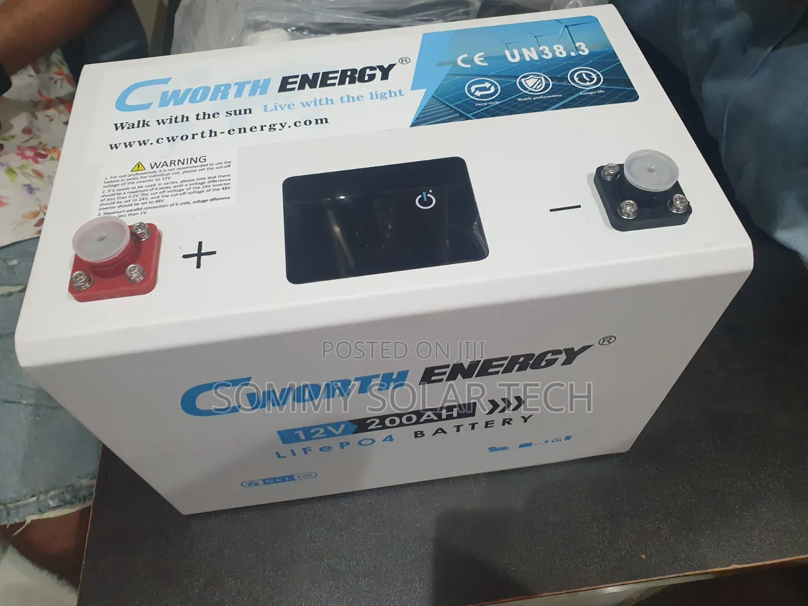 Cworth Energy Lithium Ion Battery 200ah 12v