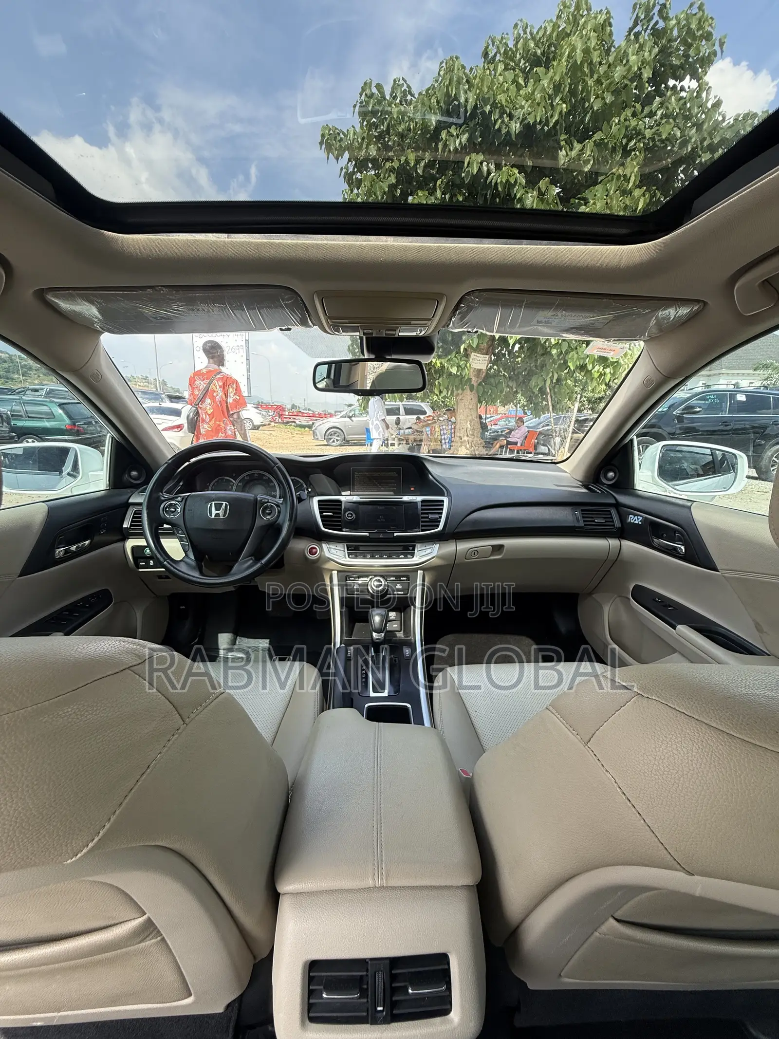 Honda Accord EX-L 4dr Sedan w/Navigation (2.4L 4cyl CVT) 2014 White