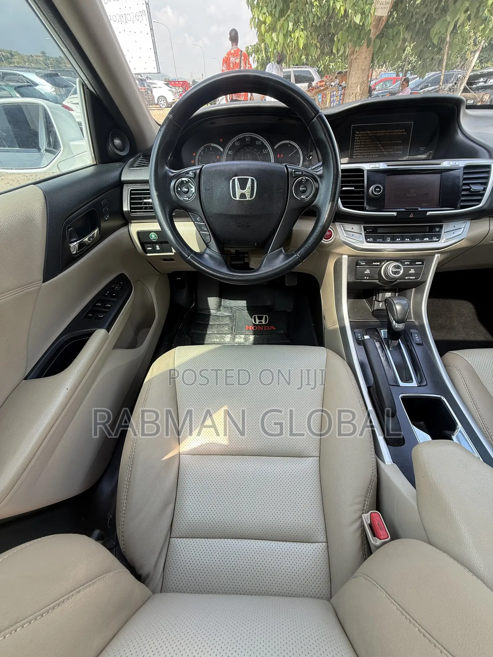 Honda Accord EX-L 4dr Sedan w/Navigation (2.4L 4cyl CVT) 2014 White