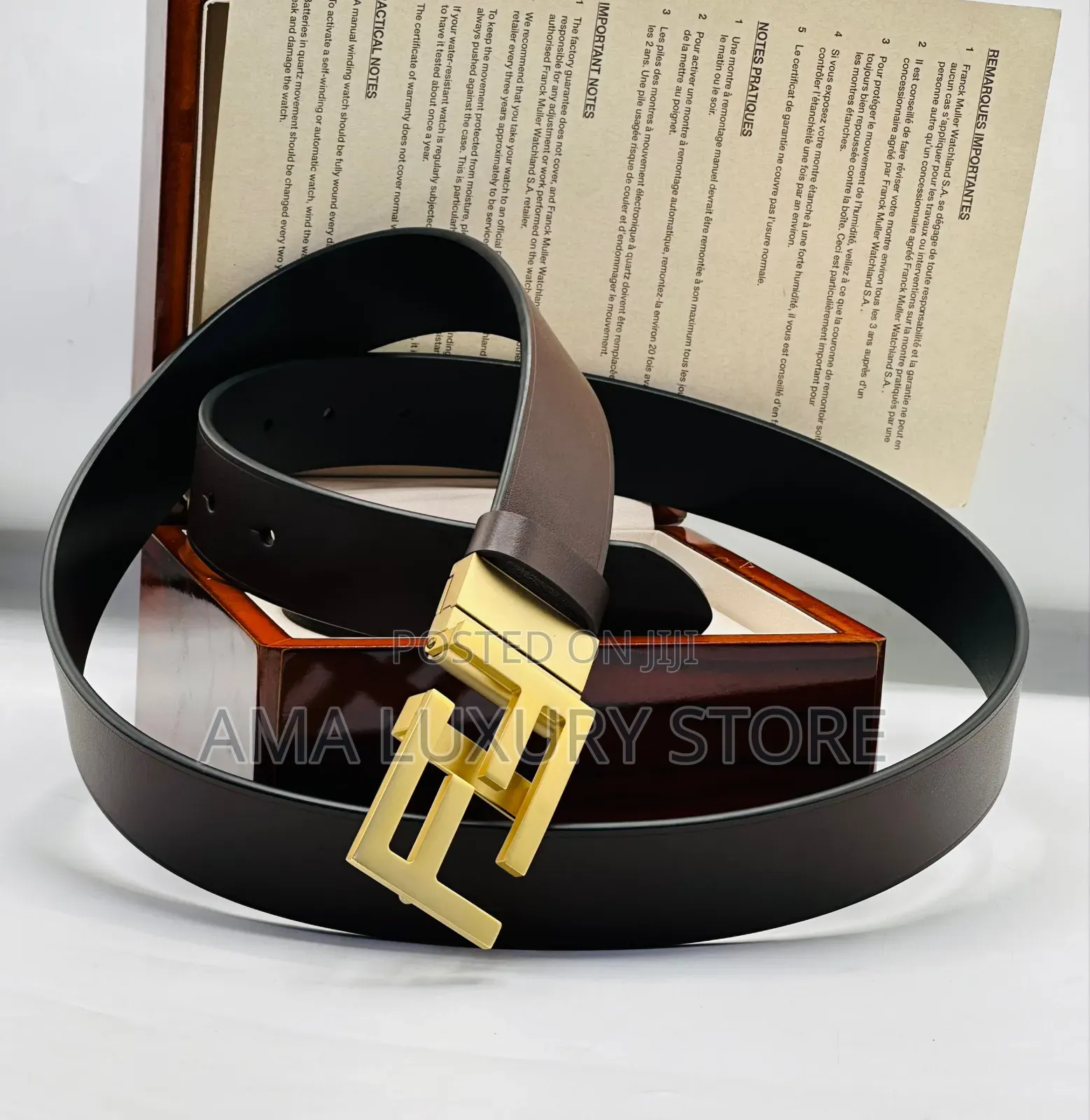 Genuine Leather Luxury Designer Men Woo Belt –Stylish,Durable,Quality