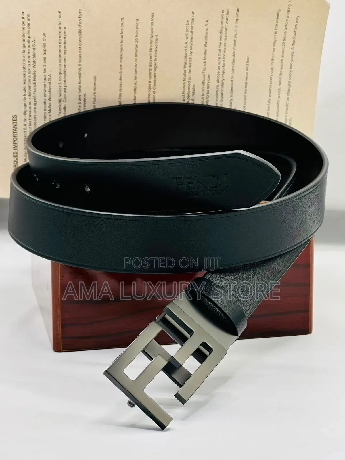 Genuine Leather Luxury Designer Men Woo Belt –Stylish,Durable,Quality