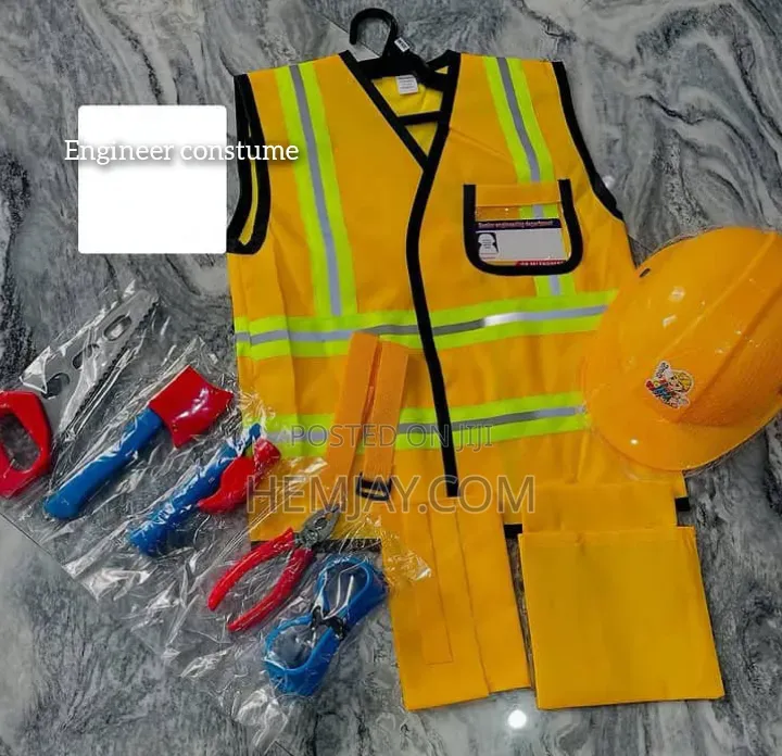 Kids Engineer Constume for Career Day (Available for All Ages)
