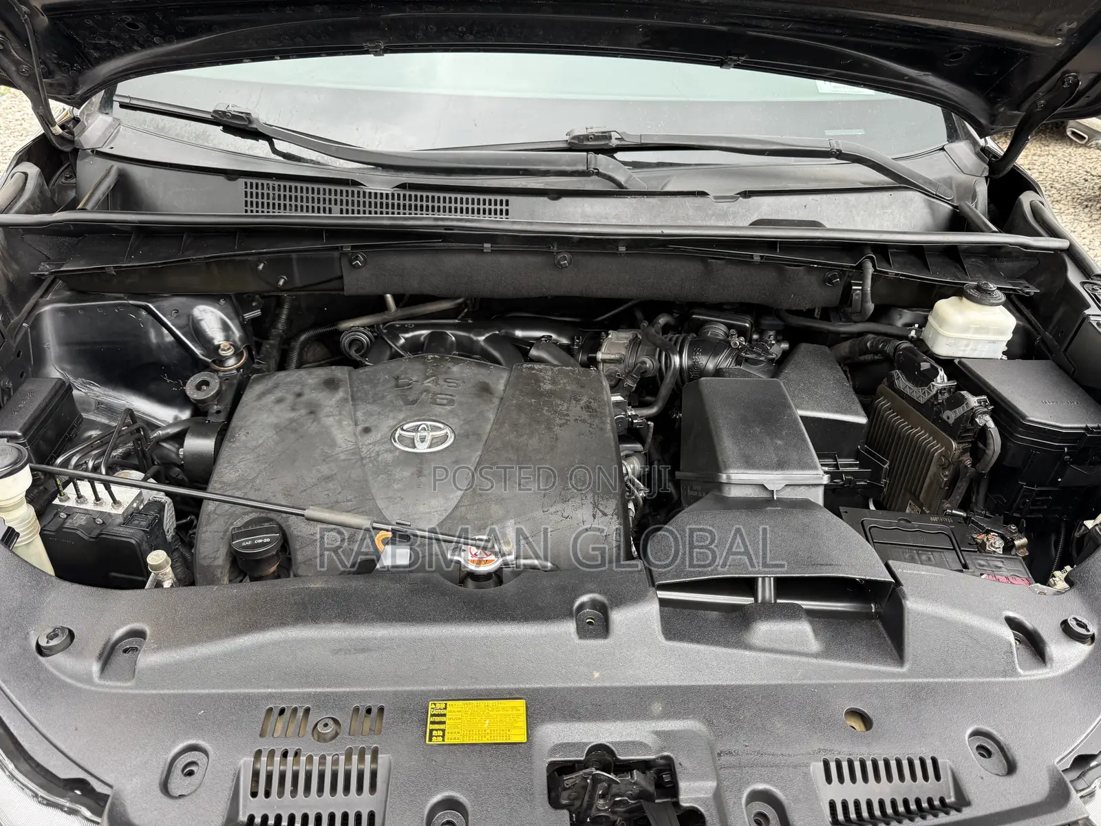 Toyota Highlander XLE 4x4 V6 (3.5L 6cyl 8A) 2018 Black
