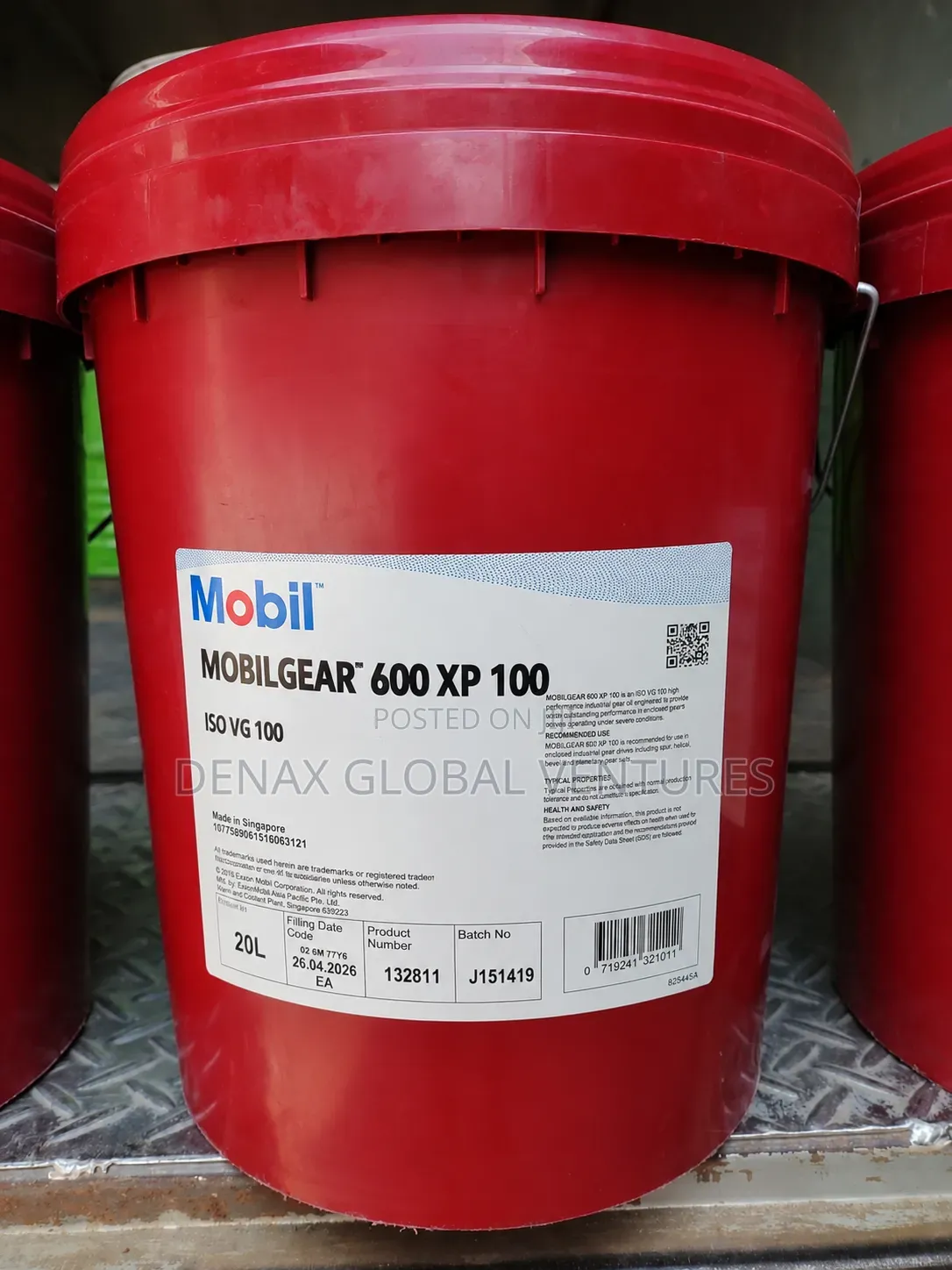 Mobil Mobilgear 600 XP 100 20L