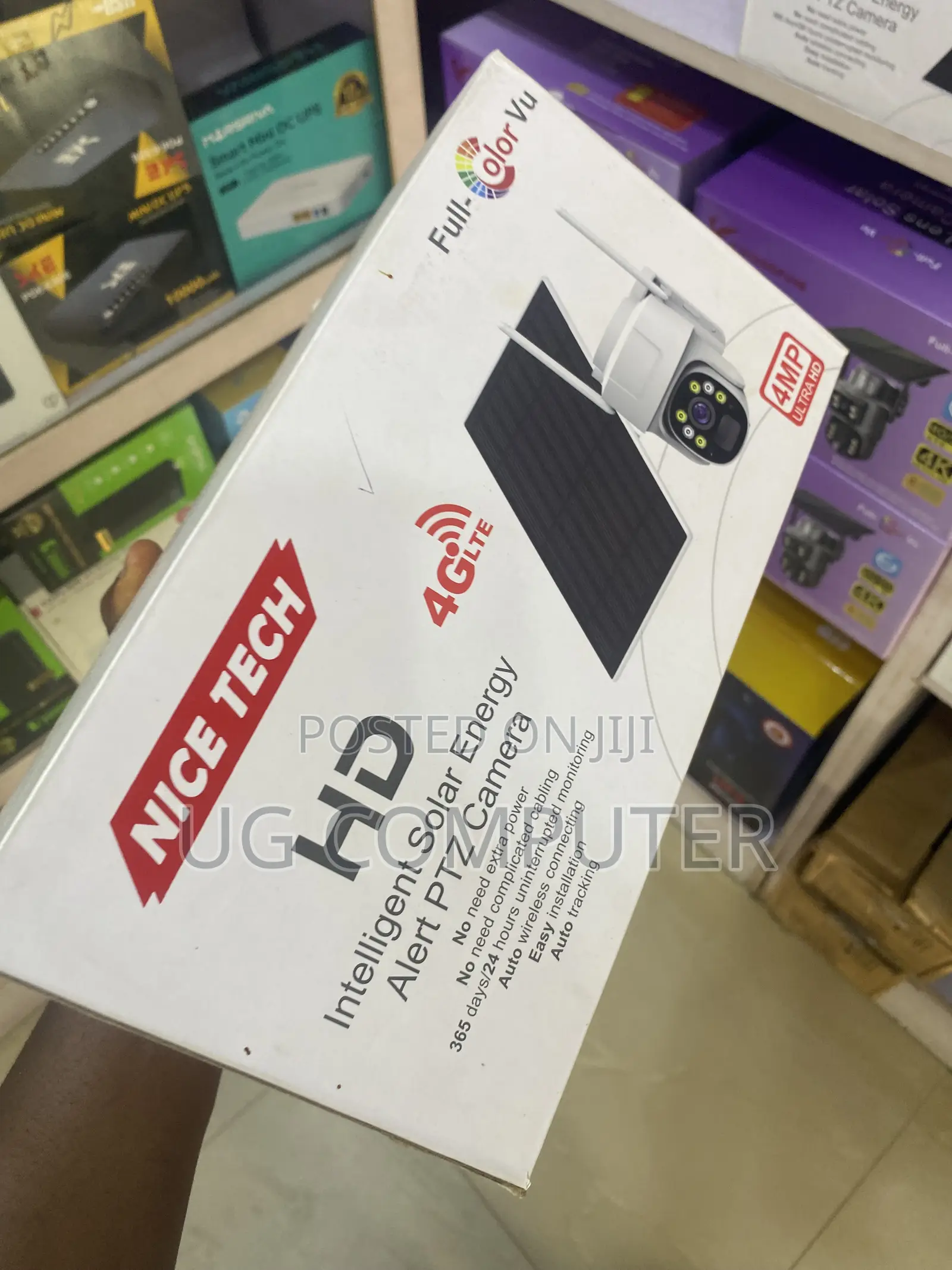 NICE TECH PTZ Camera Features 4GLTE Connectivity for Remote Monitoring