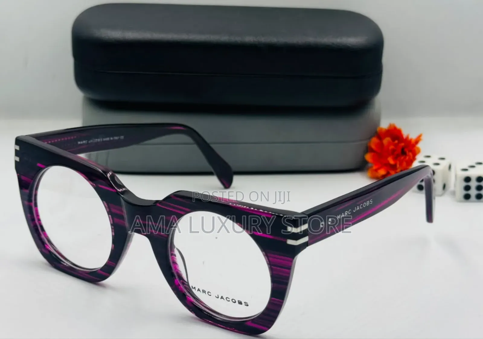 Marc Jacobs Luxury Designer Transaction Glasses – Stylish Premium