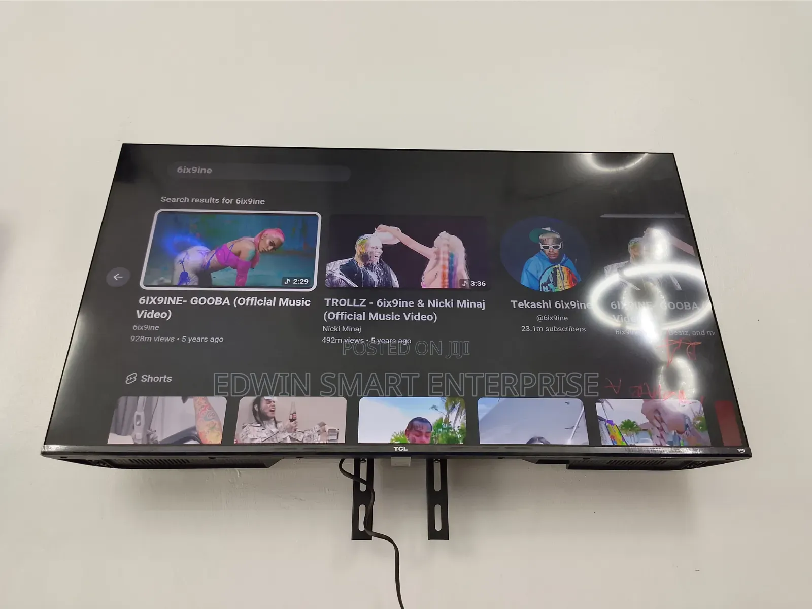 TCL Smart Fire Frameless Television 40 Inches