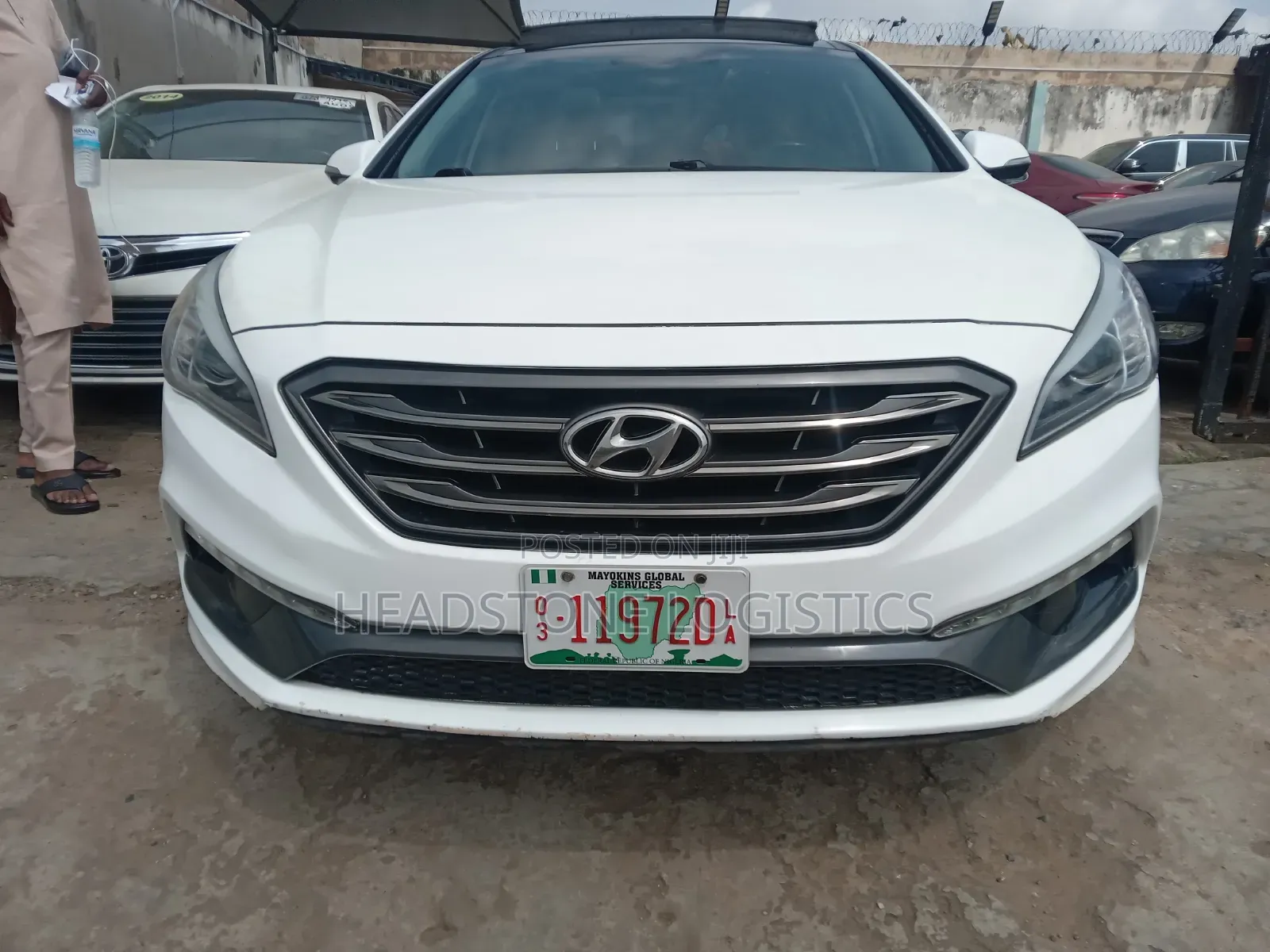 Hyundai Sonata 2015 White