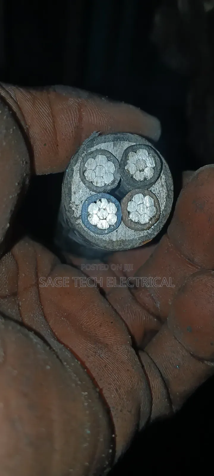 50mm 4core Aluminum Armoured Cable PVC PVC